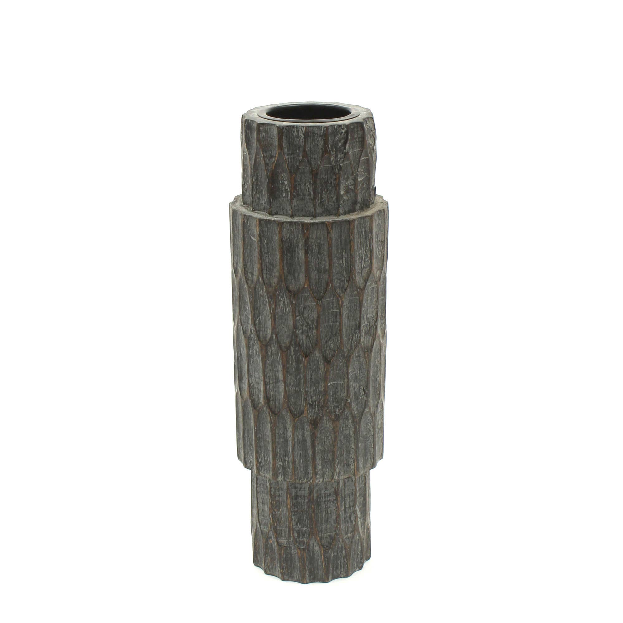 Decorative Candle Holder | Wooden Candle Stand | Elegant Home Accent Piece
