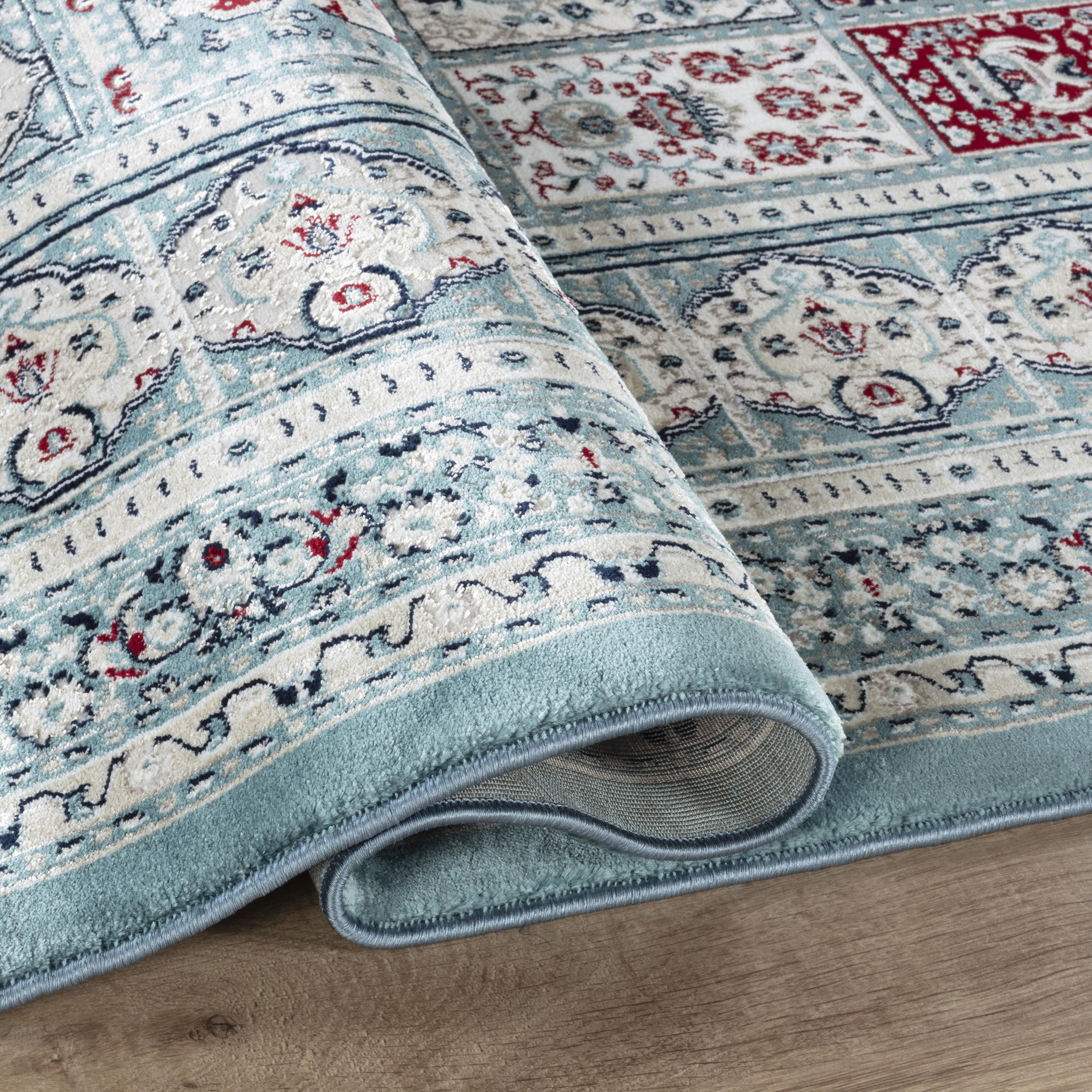 Hereke 4763 Area Rug Blue