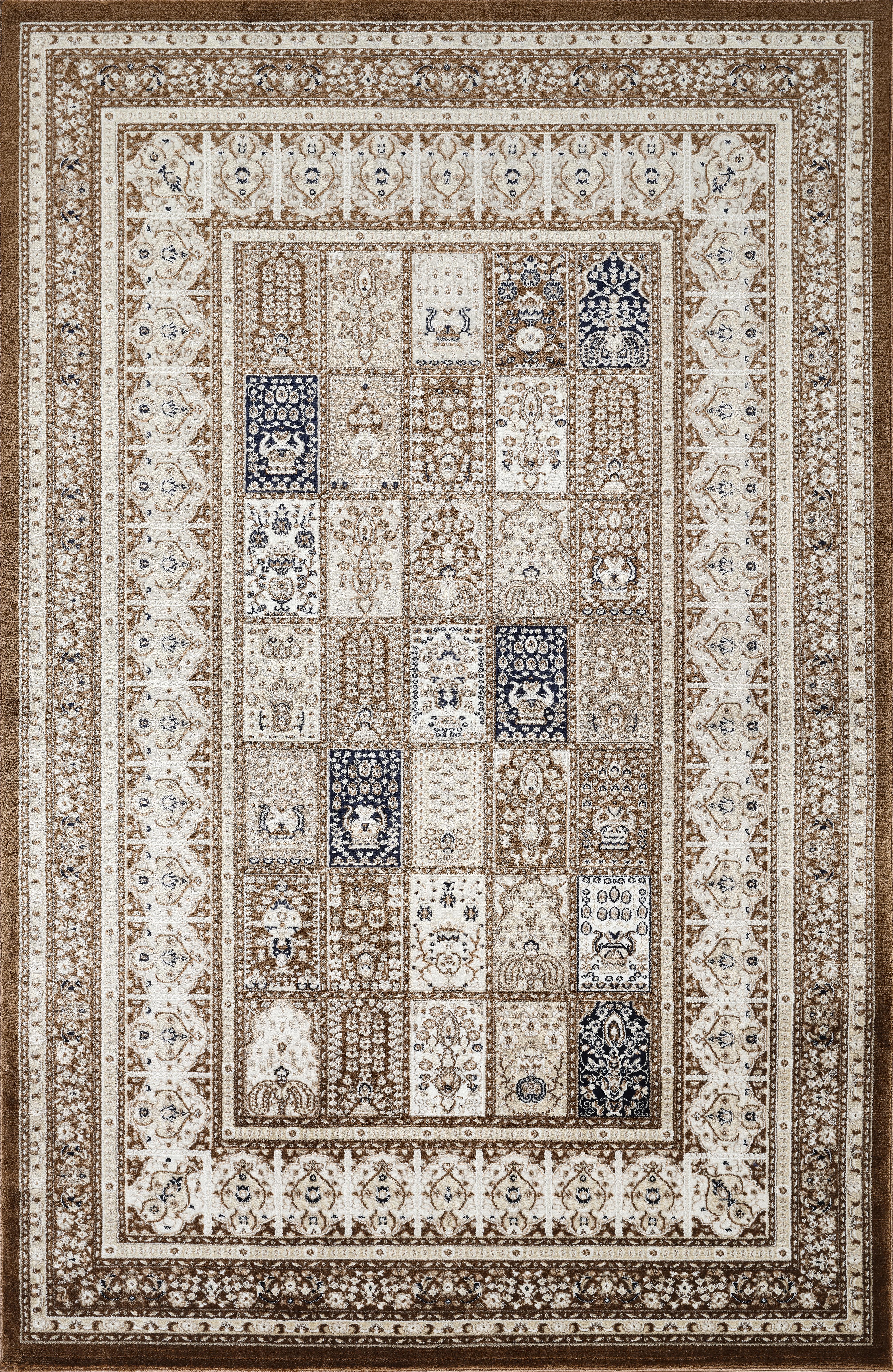 Hereke 4763 Area Rug Brown