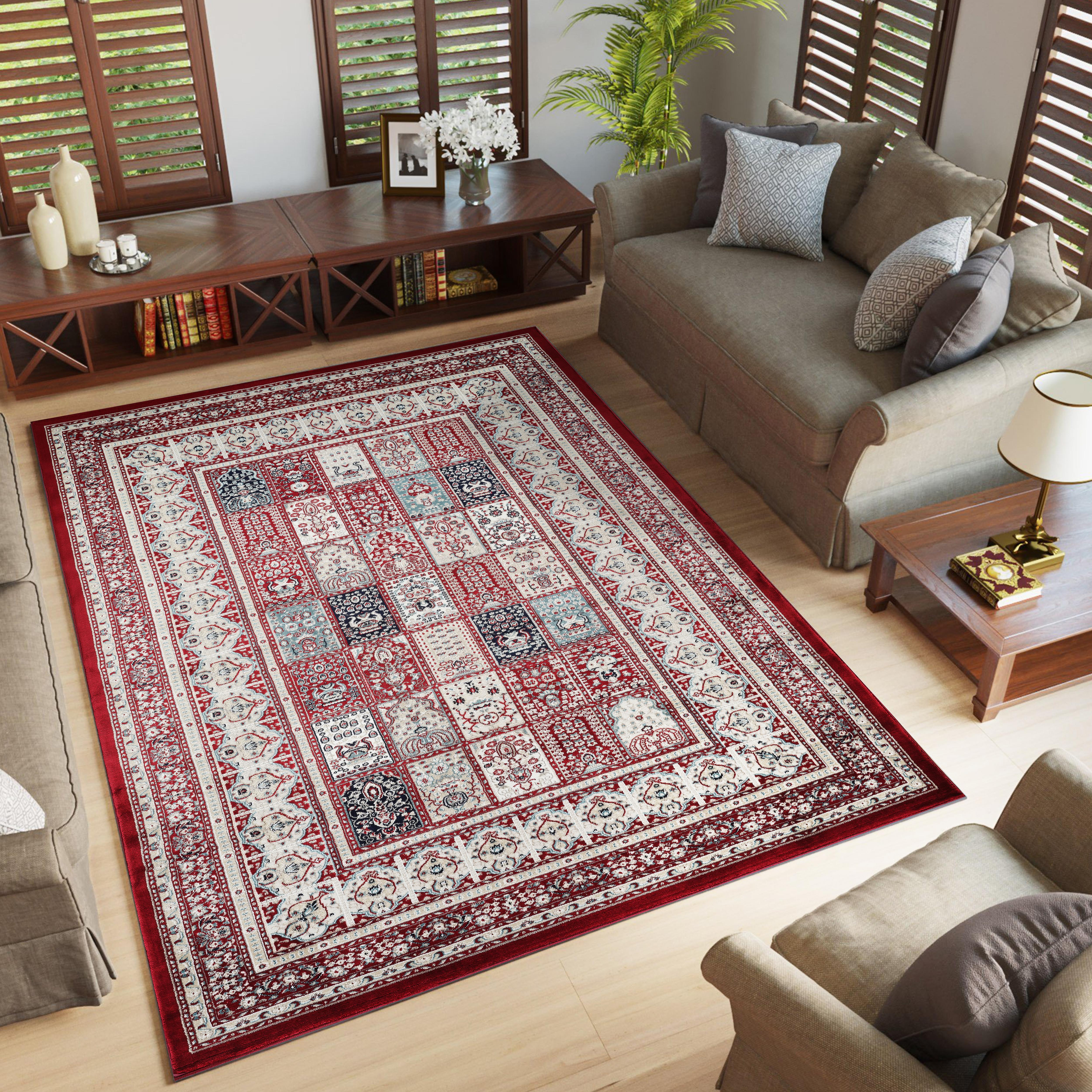 Hereke 4763 Area Rug Red