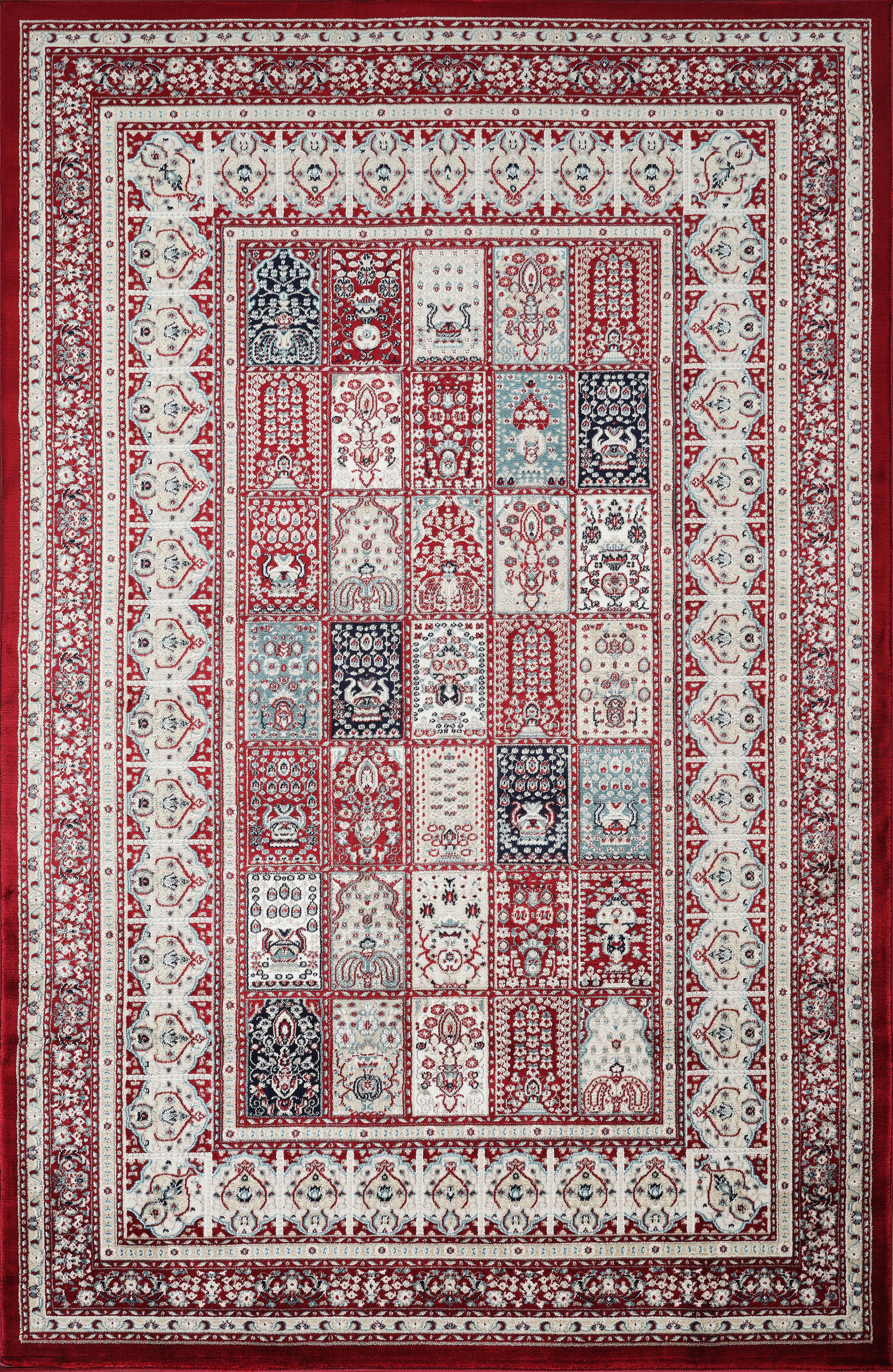 Hereke 4763 Area Rug Red