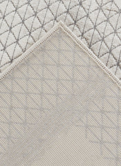 Modern Abstract Brushstroke Lattice Cream & Beige Area Rug & Runner – BT322 Cream Beige