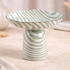 Decorative Striped  Bowl | Sculptural Décor