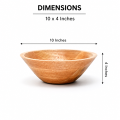 Wood Bowls Set of 3 | Handmade | Mango Wood