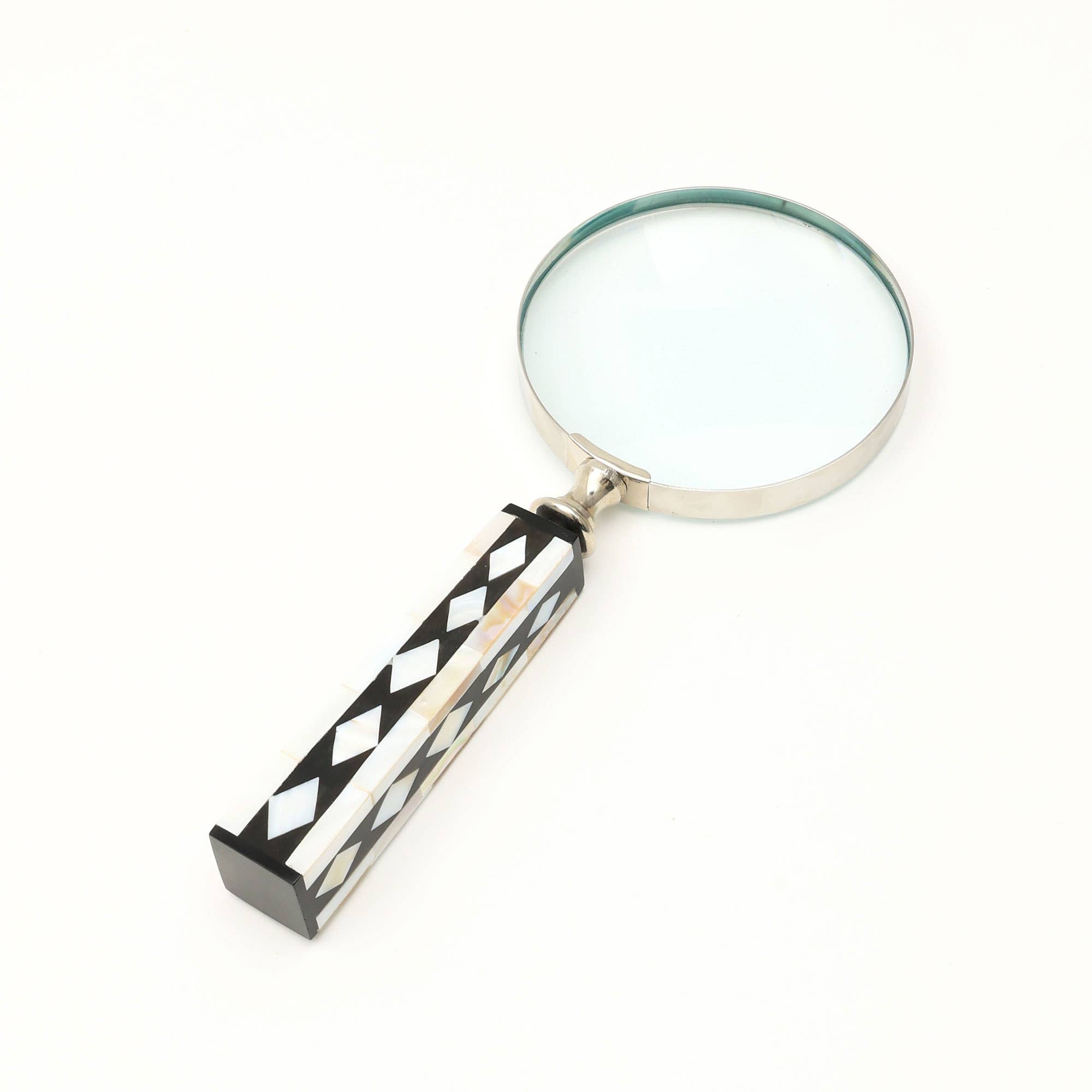 Handcrafted Magnifying Glass | Precision Detail View | Stylish Desk Accessory