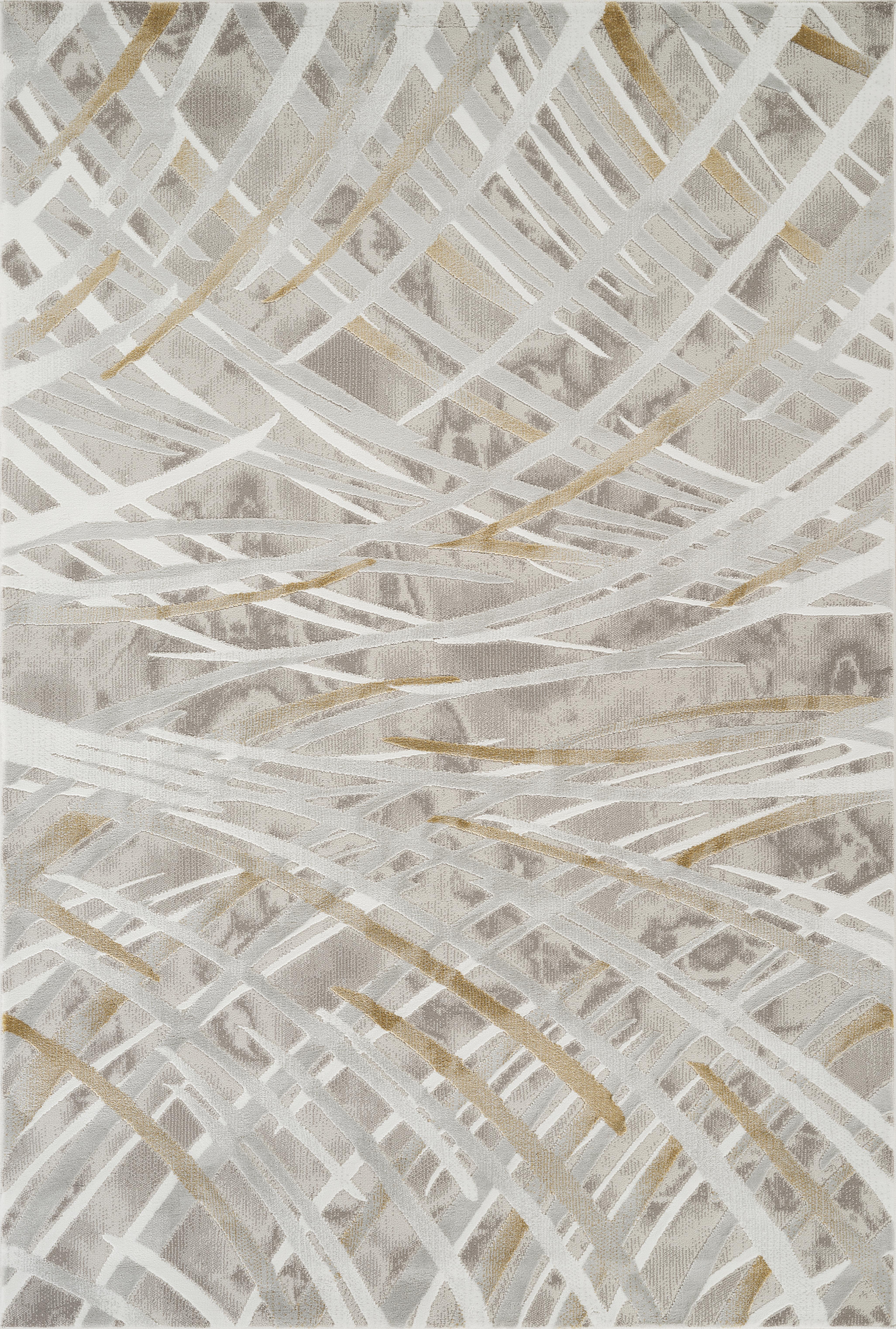 Troy Area Rug NP526 GREY GOLD