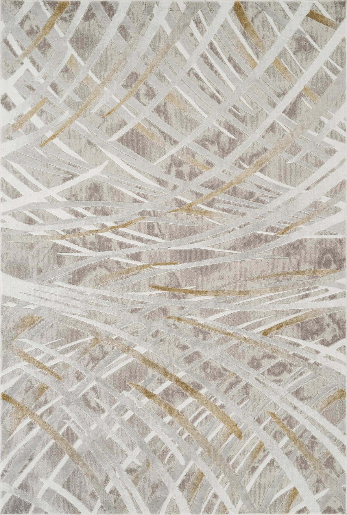 Troy Area Rug NP526 GREY GOLD