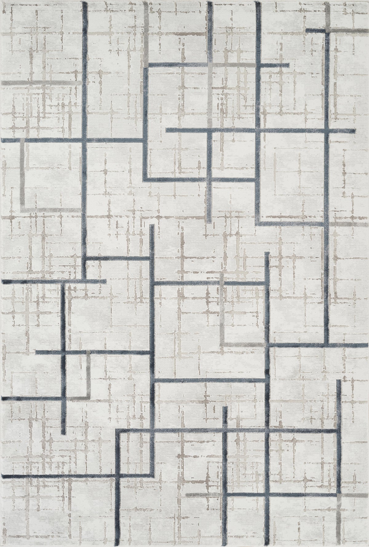 Troy Area Rug 36690 GREY NAVY