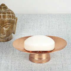 Soap Dish for Bathroom Counter,Shower & Kitchen | Hammered