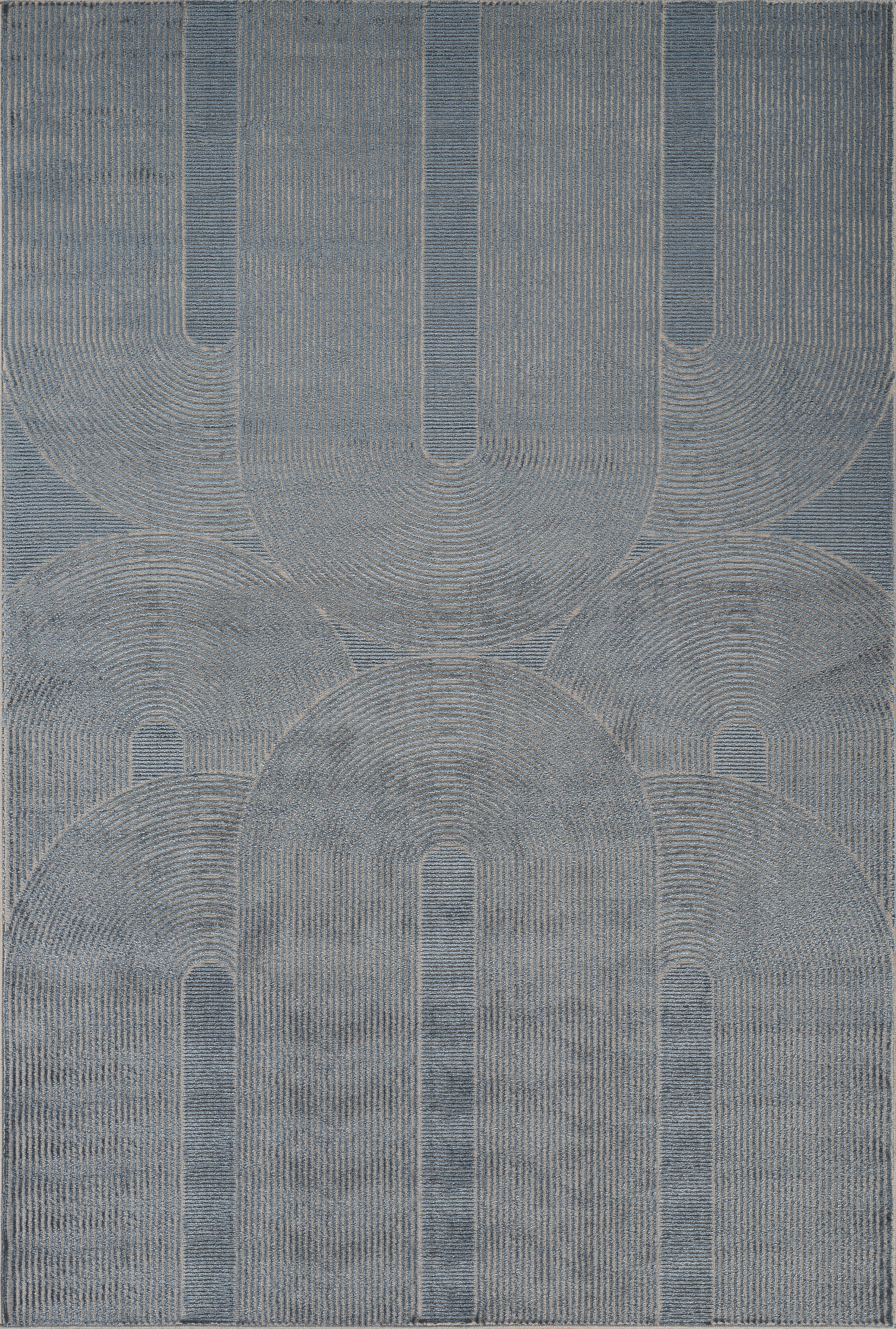 Troy Area Rug 1904 GREY NAVY