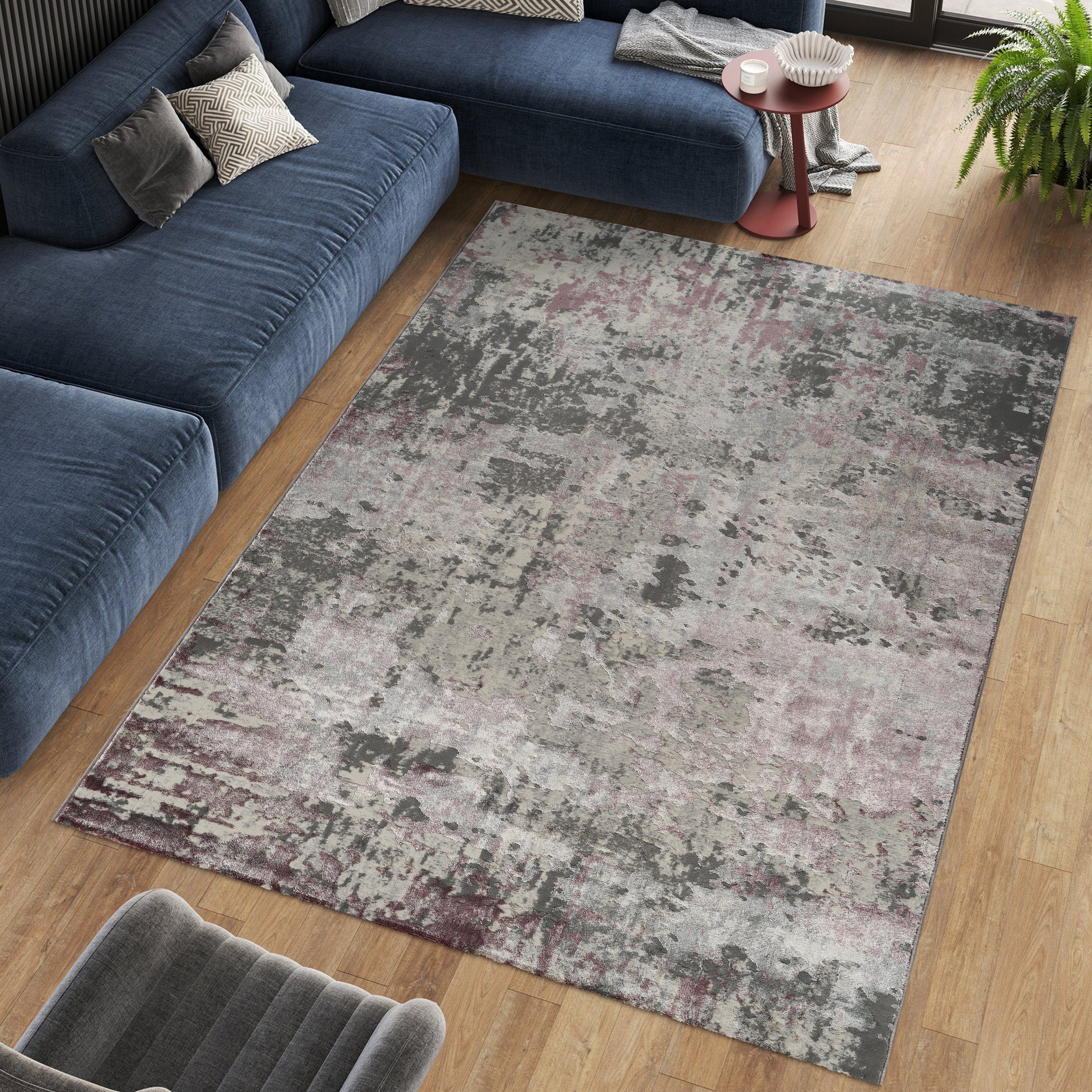 Florence 6011 Area Rug Grey/Lilac