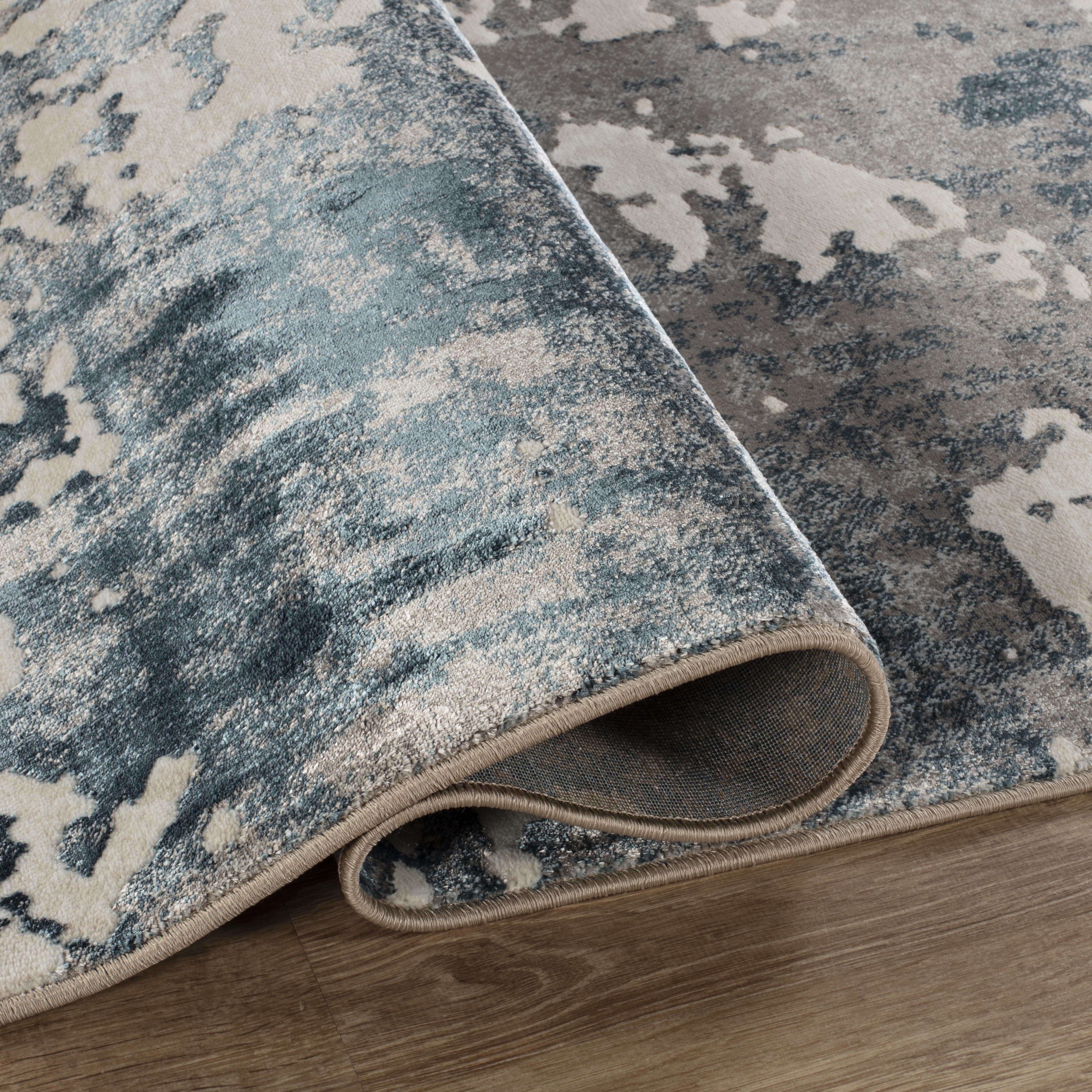 Viana 6011 Area Rug White/Blue