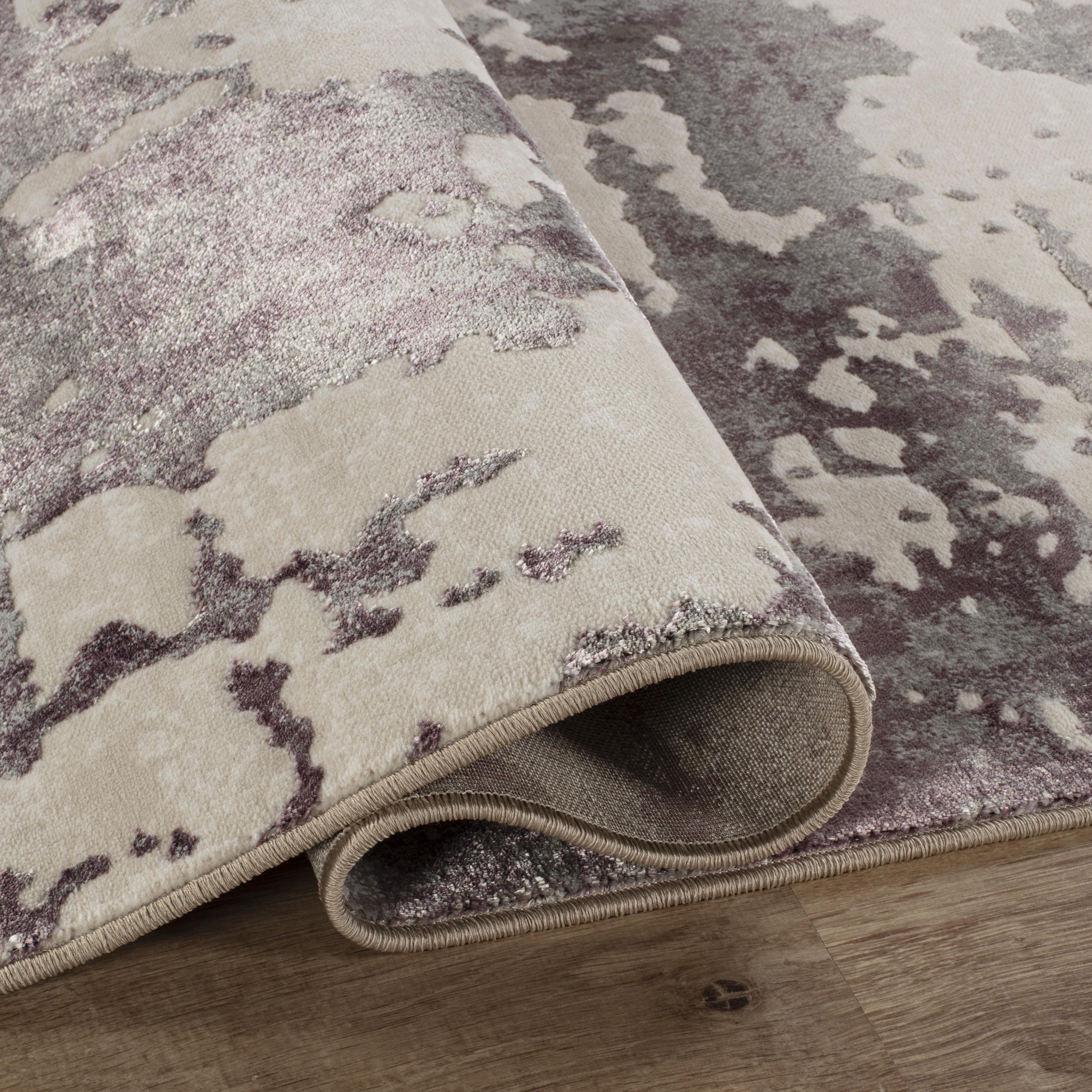 Viana 6011 Area Rug White/Lilac