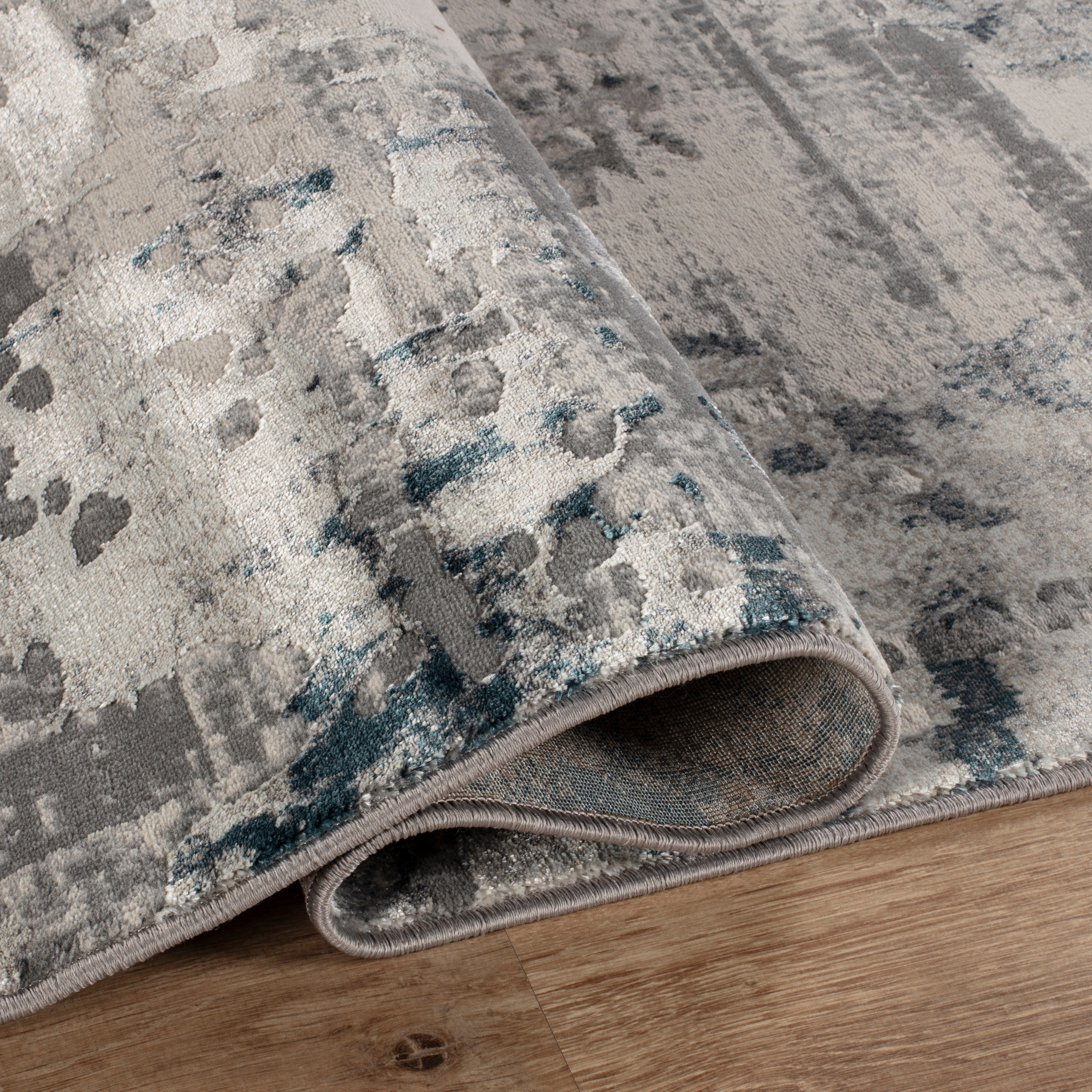 Florence 6015 Area Rug Grey/Blue