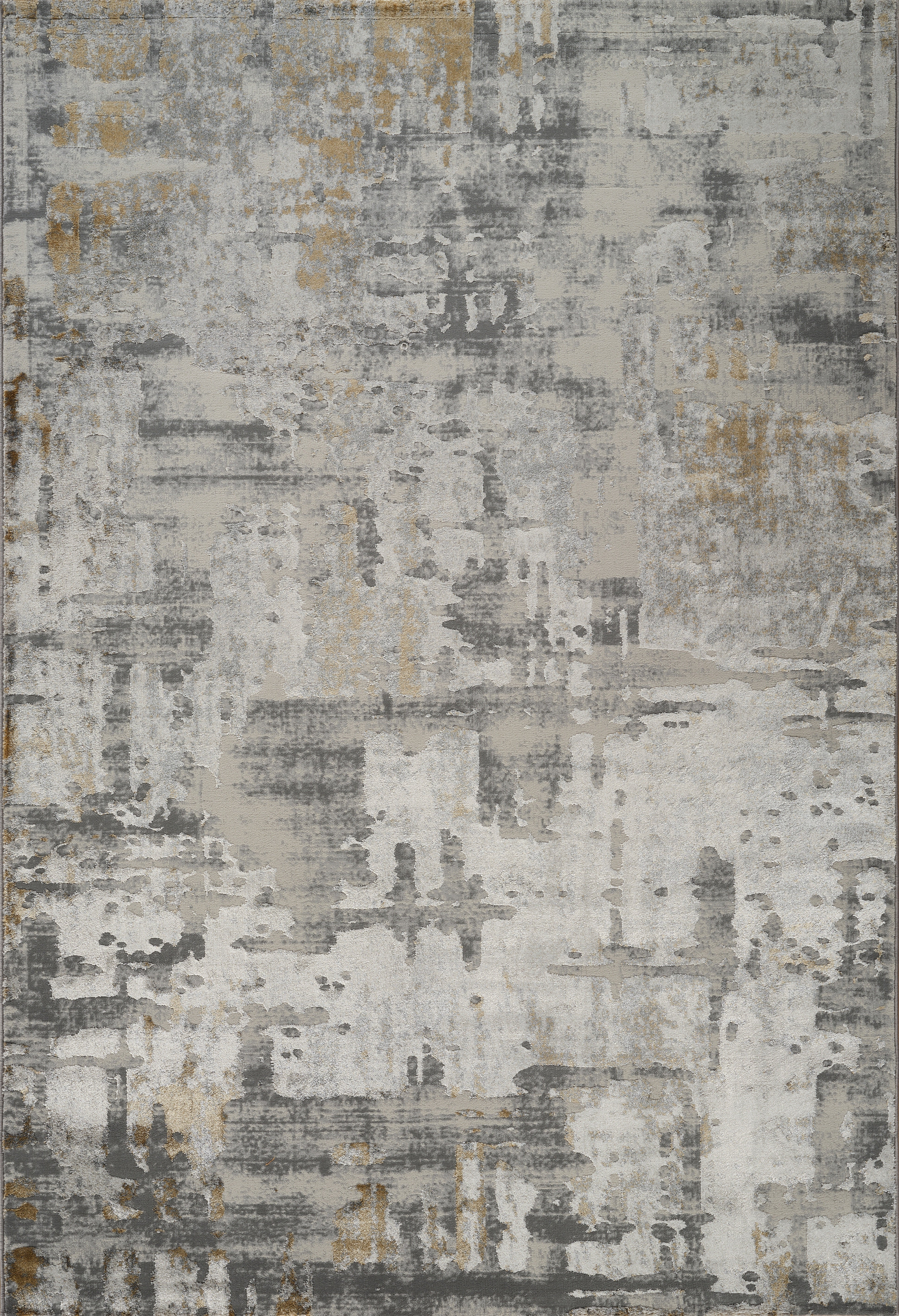 Florence 6015 Area Rug Grey/Gold