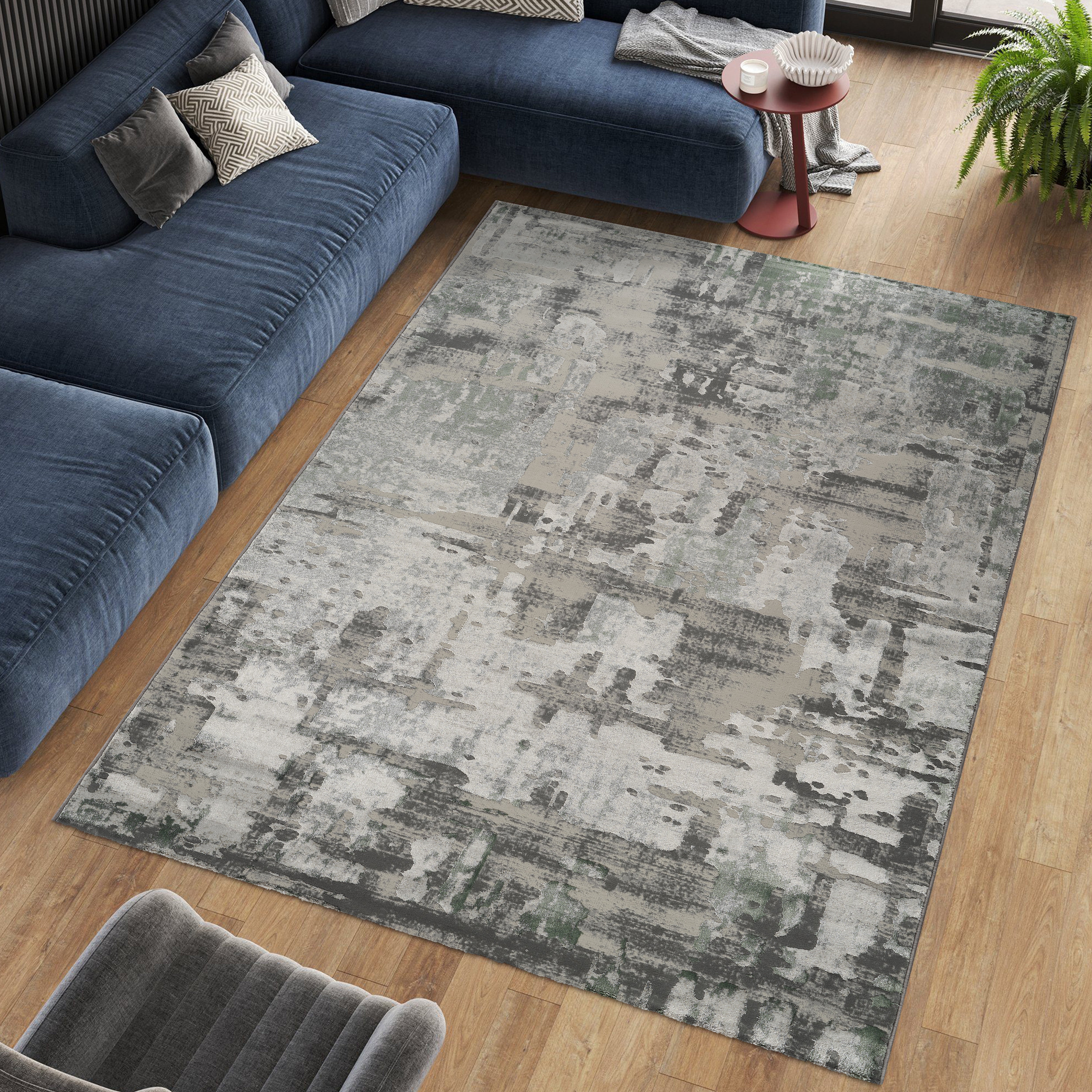 Florence 6015 Area Rug Grey/Green