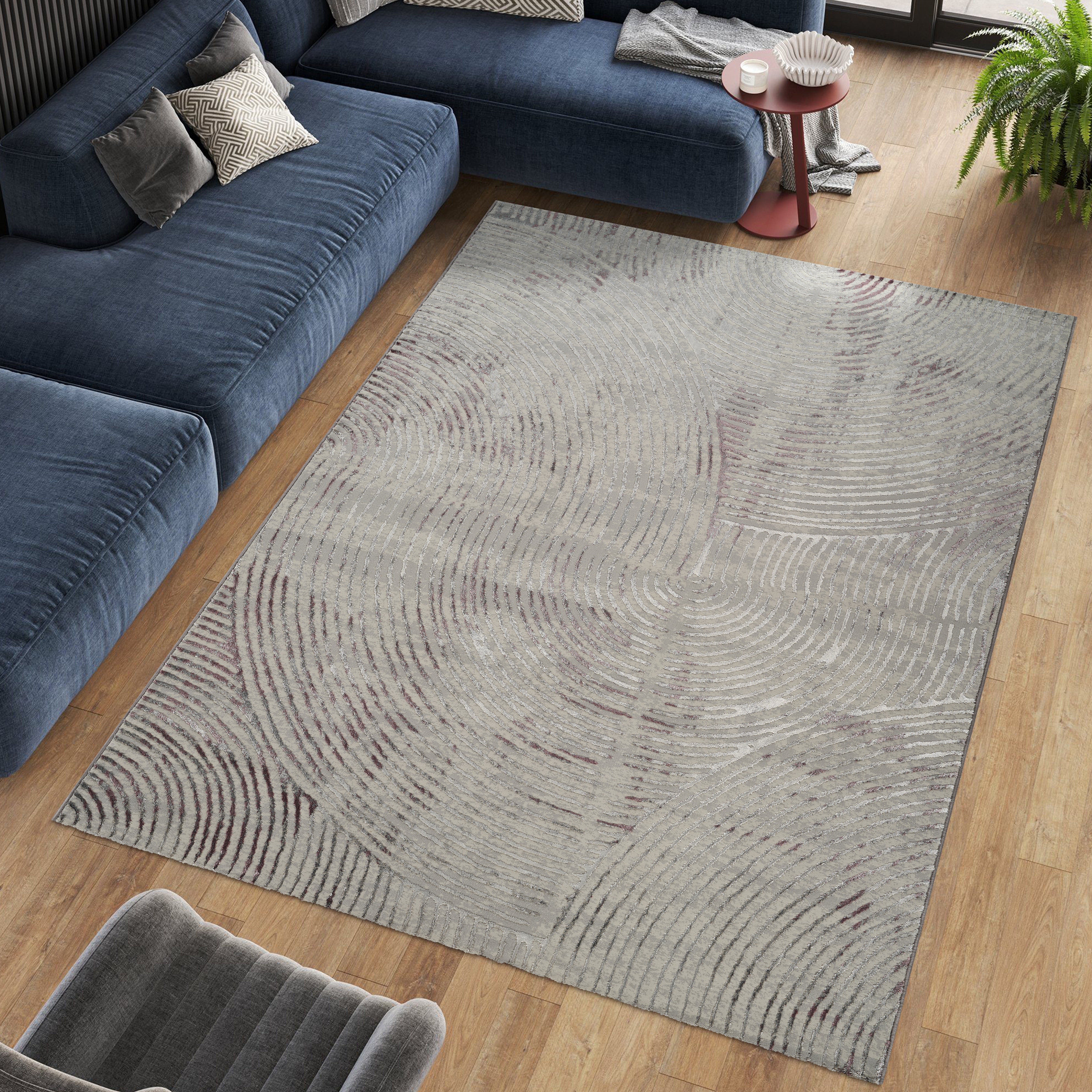 Florence 6181 Area Rug Grey/Lilac