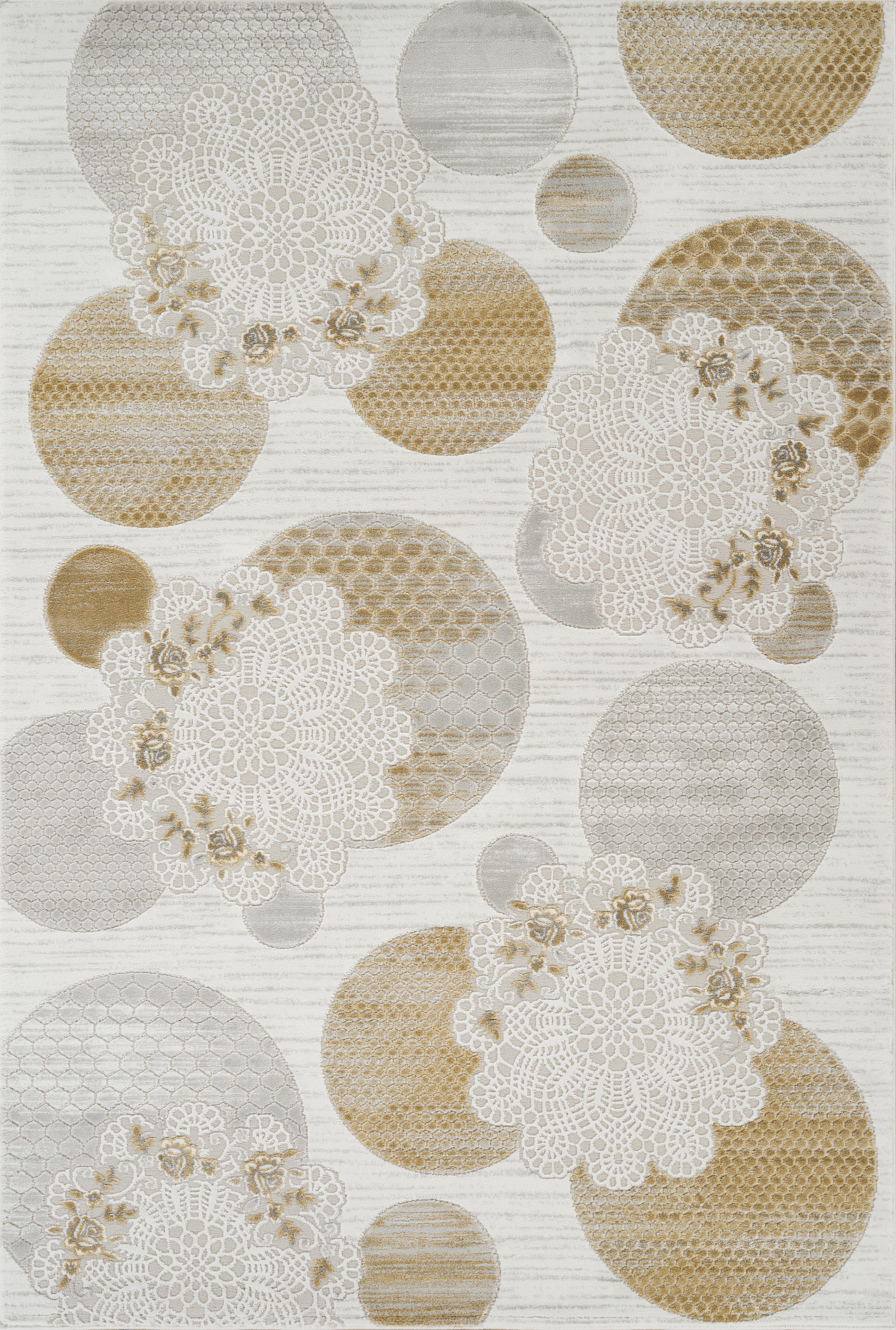 Troy Area Rug 18029 GREY GOLD