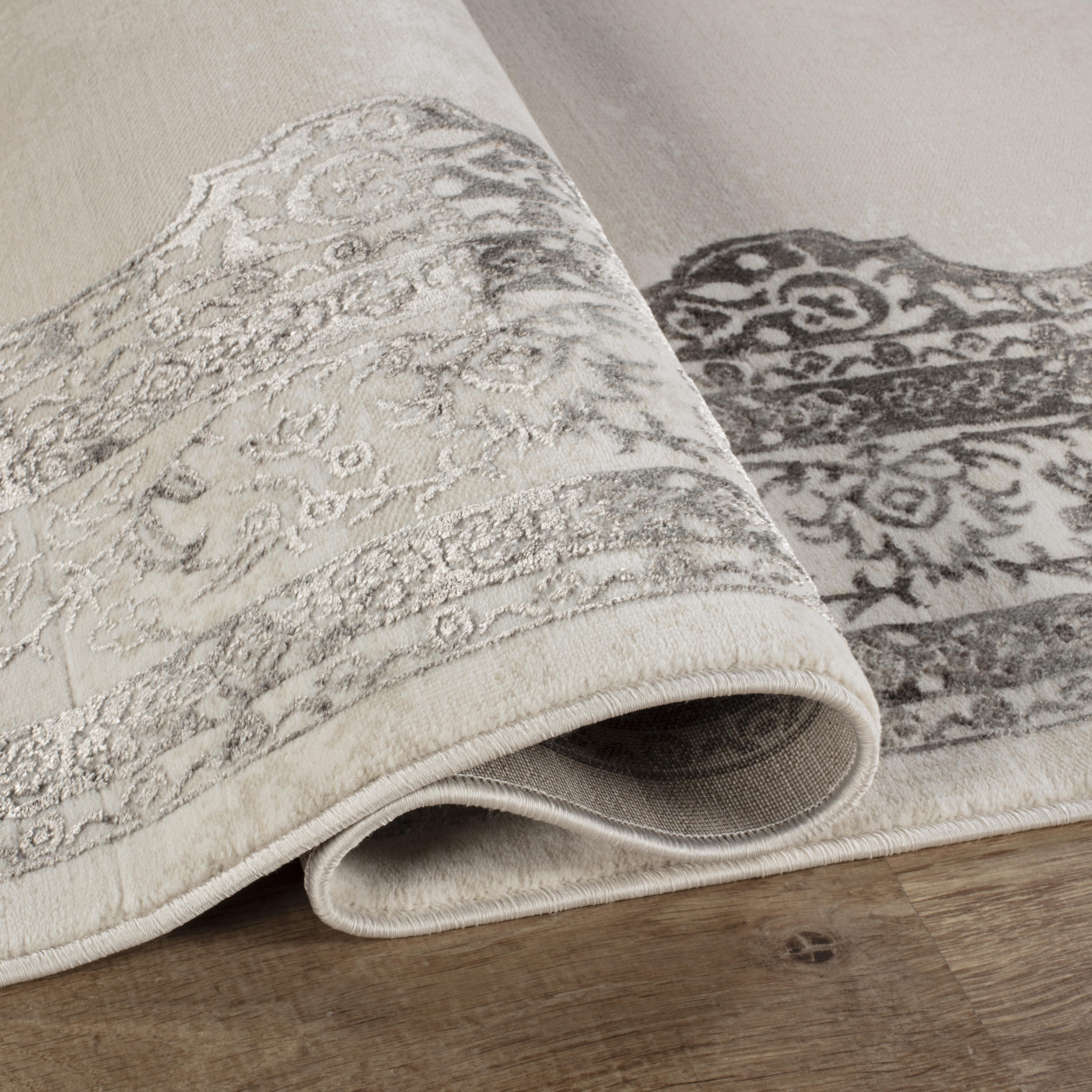 Viana 6341 Area Rug White/Vizion