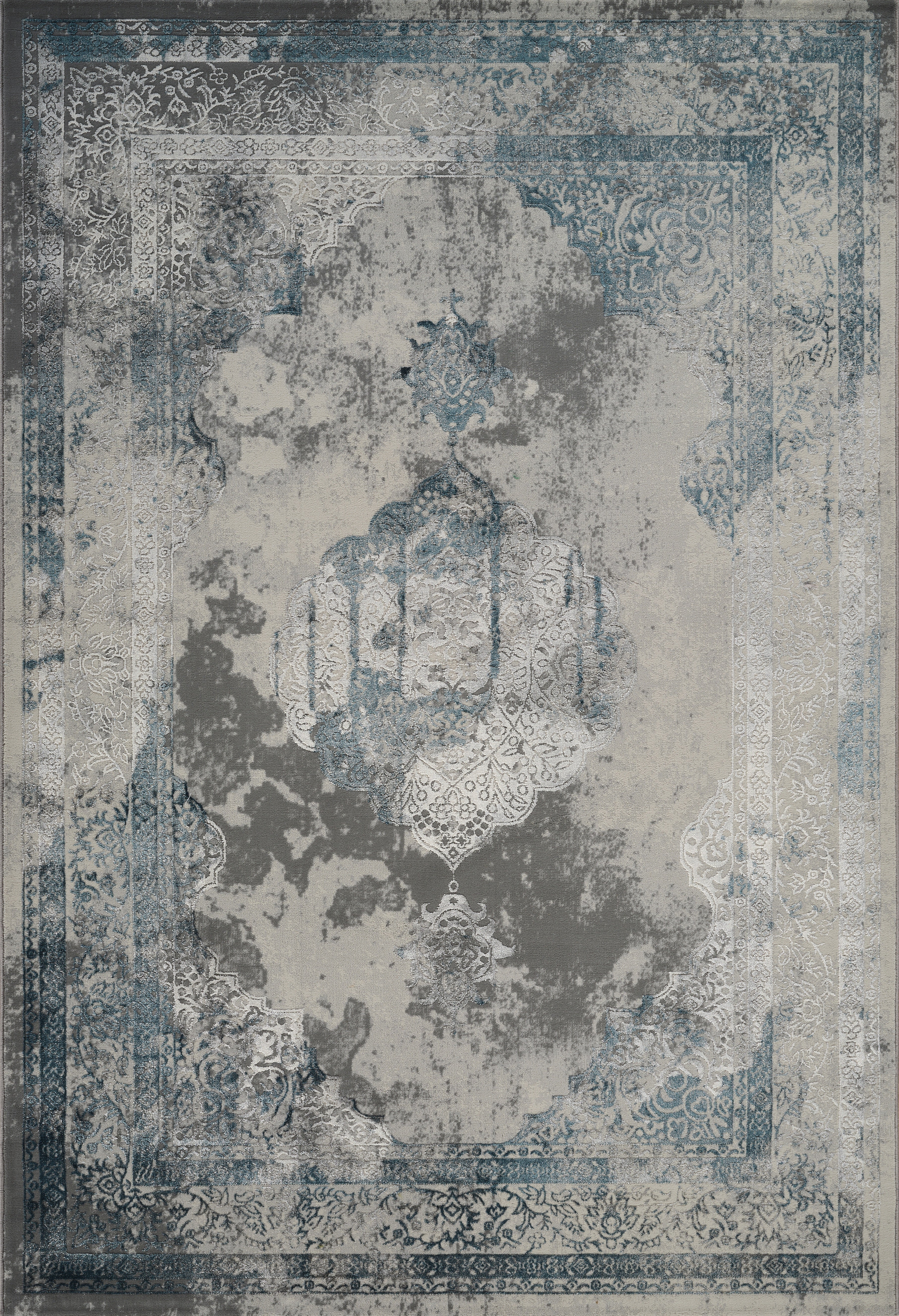 Florence 6341 Area Rug Grey/Blue