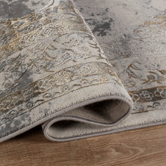 Florence 6341 Area Rug Grey/Gold
