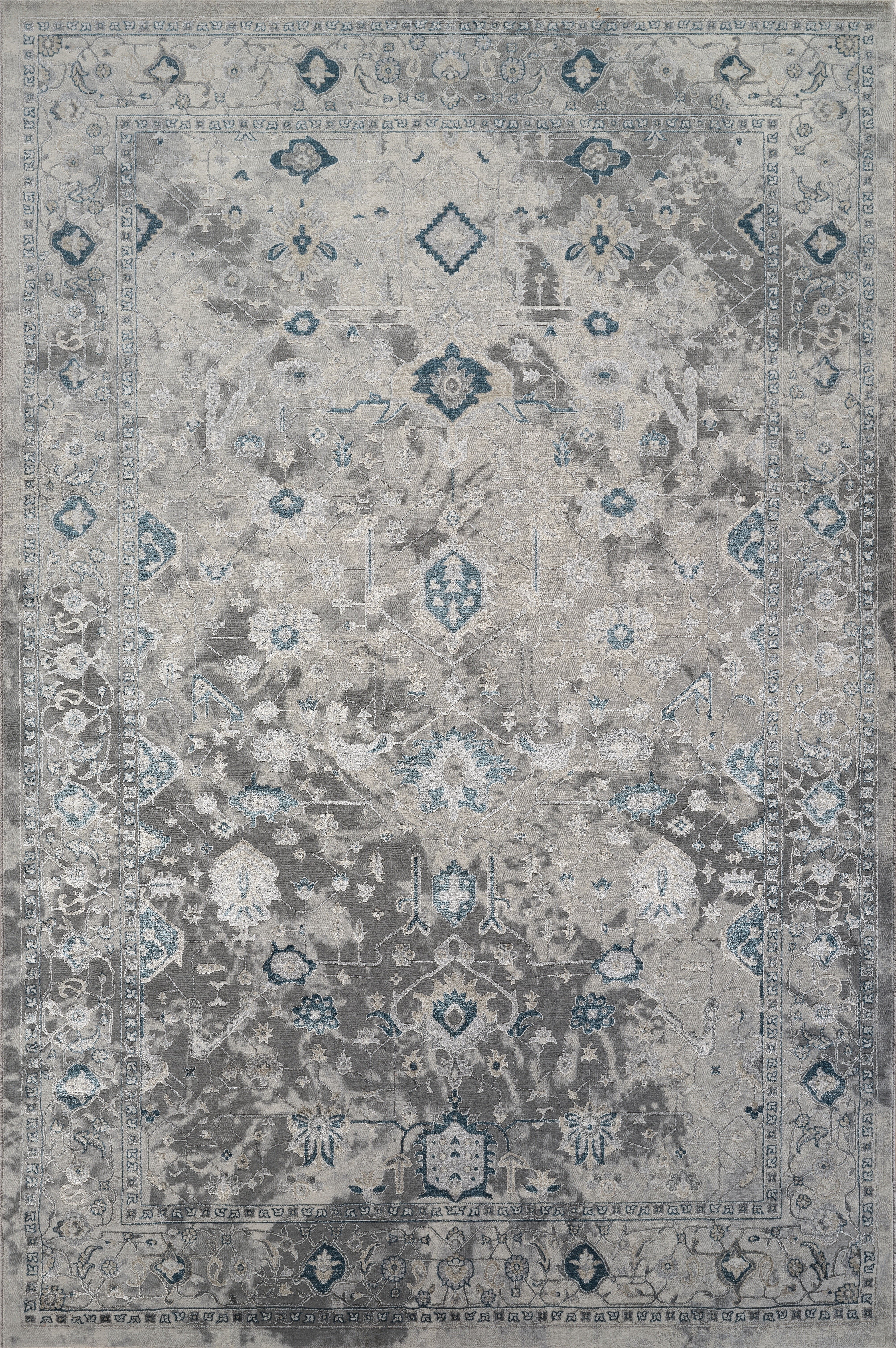 Florence 6344 Area Rug Grey/Blue
