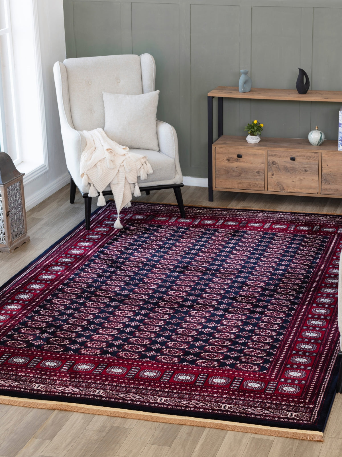 Sultan C669B Area Rug Navy