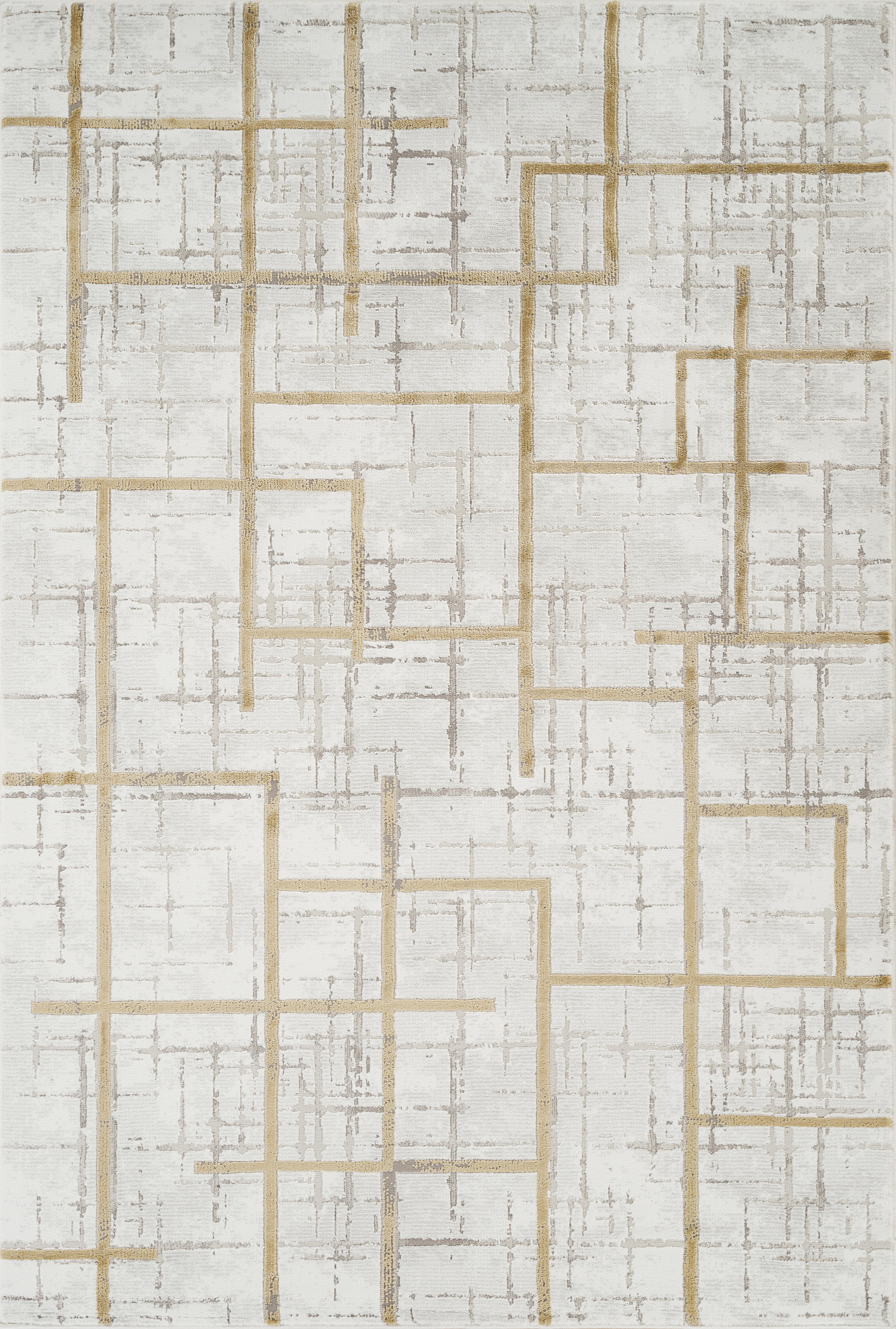 Troy Area Rug 36690 GREY GOLD