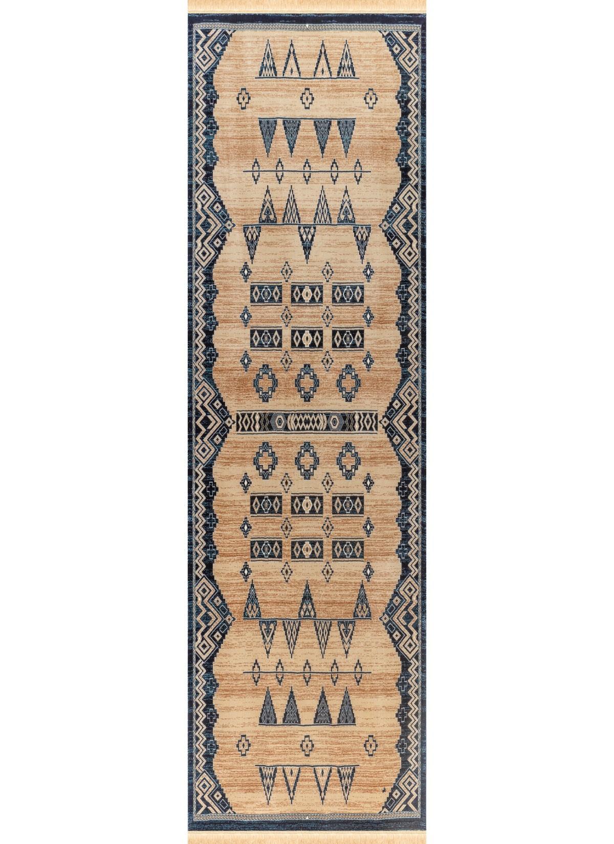 Kandahar E927A Area Rug Beige/Navy