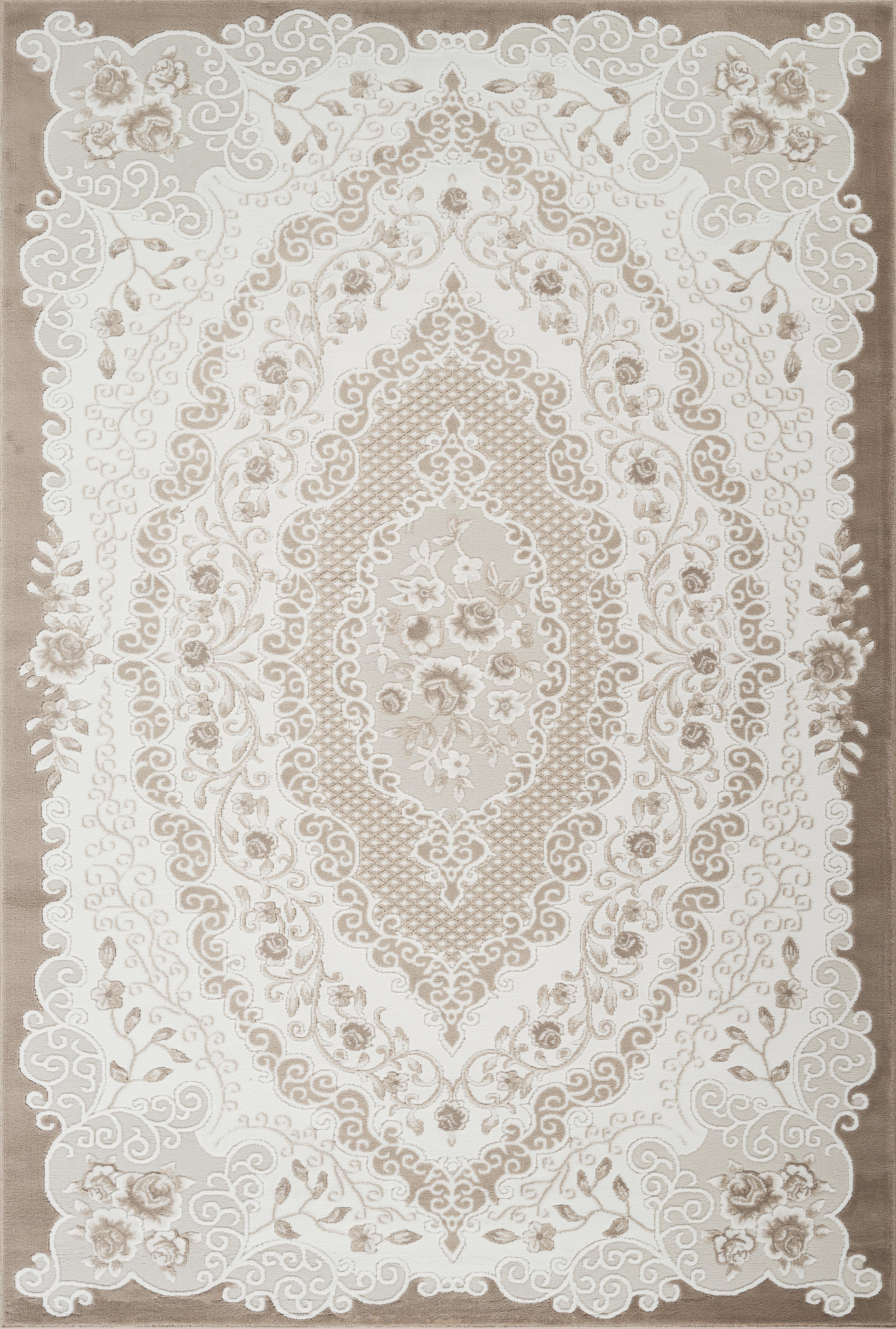 Troy Area Rug 17456 BEIGE BROWN