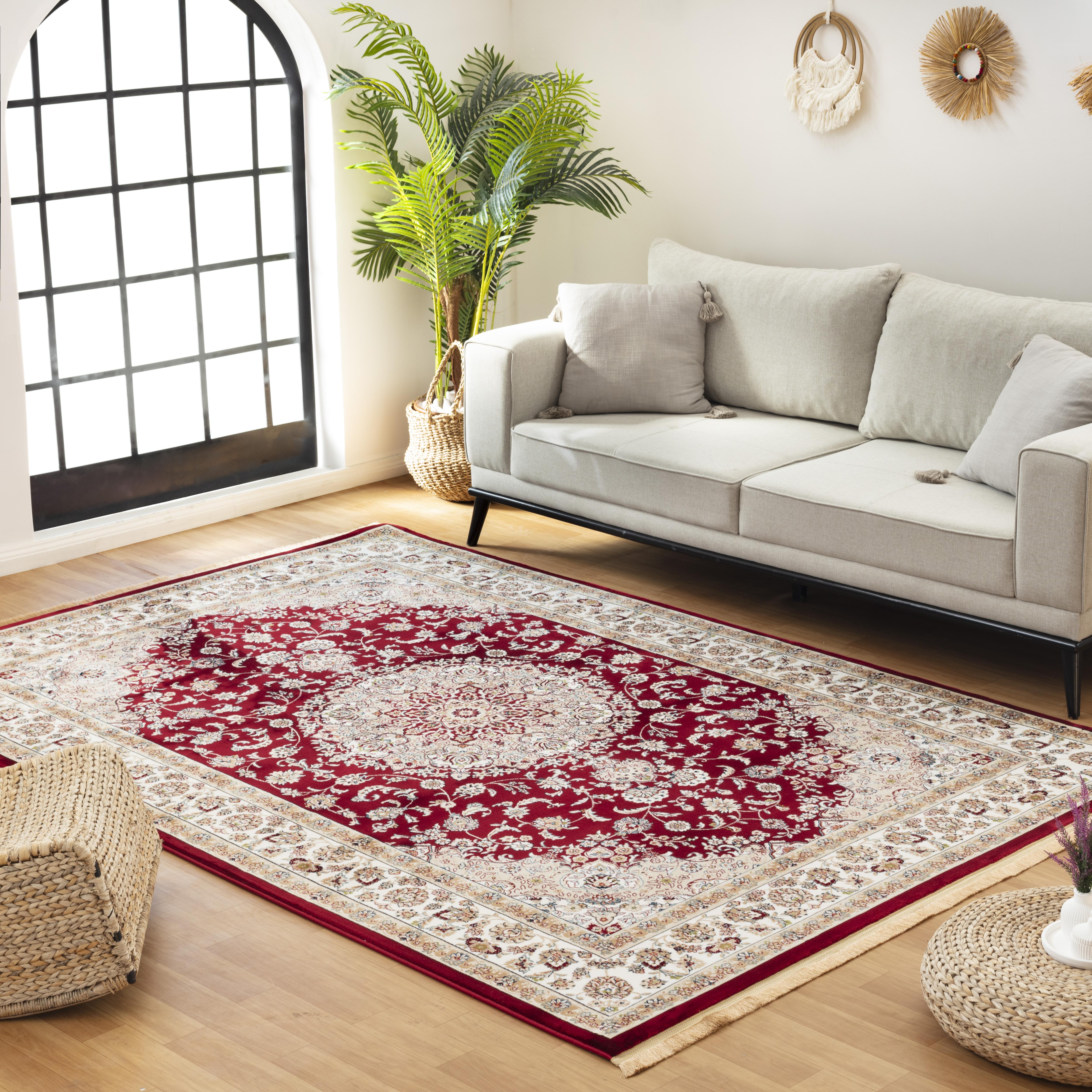 Sultan A019G Area Rug Red