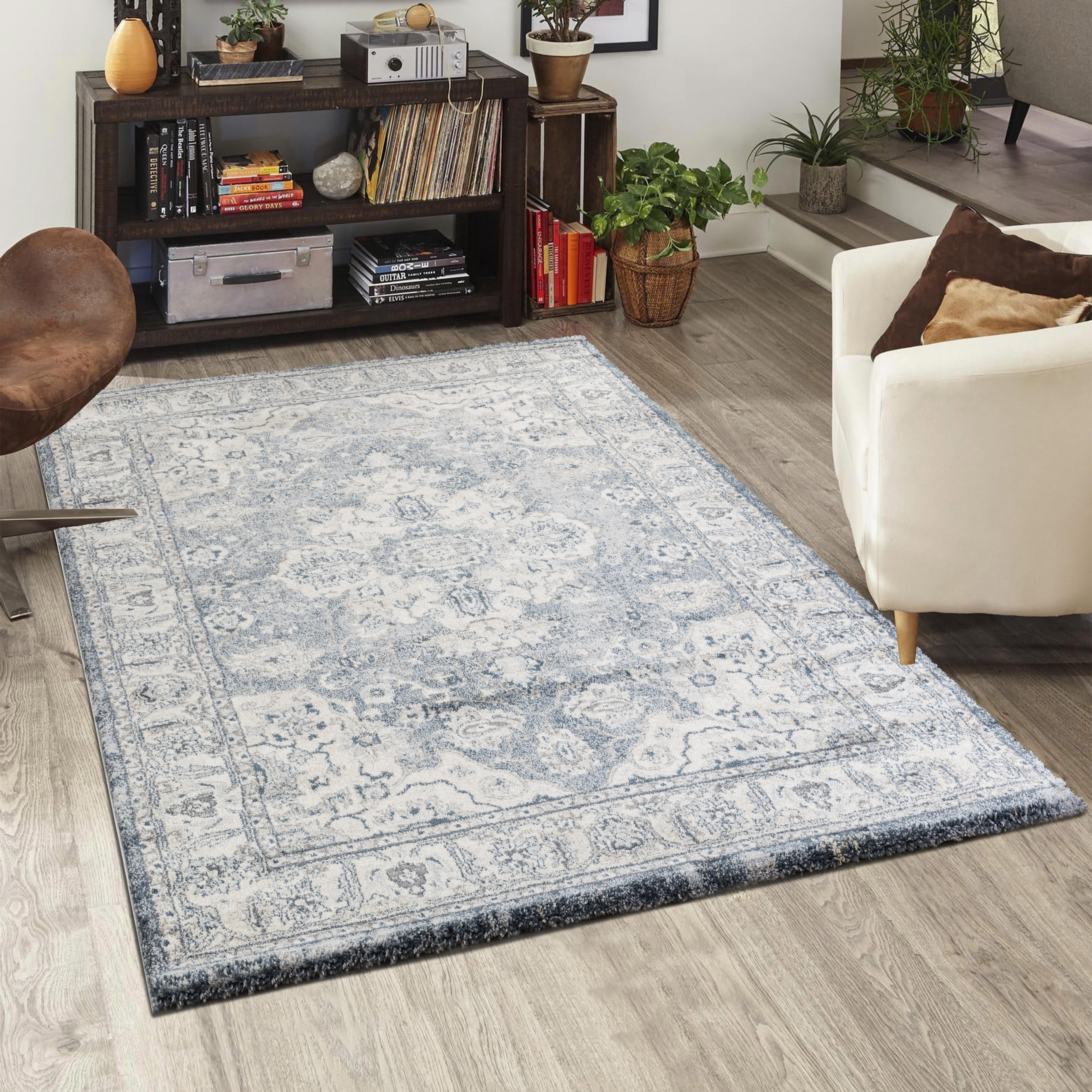 Cornelia A859A Area Rug Blue/L.Blue