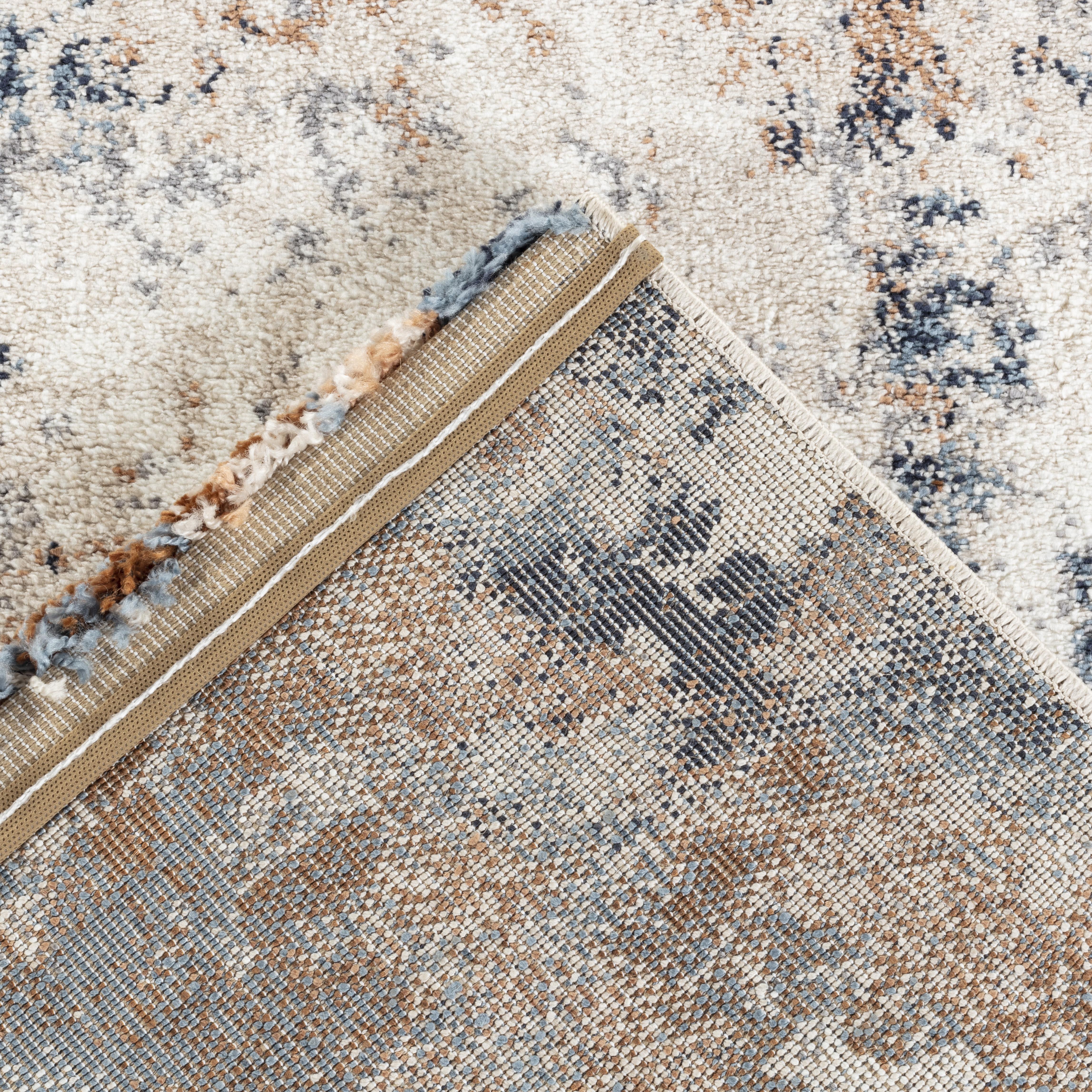 Cornelia A865A Area Rug Blue/Cream