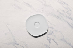 Porcelain Saucer | Uneven Shape | Set Of 12