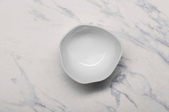 Porcelain Non Stackable Bowl | 3.75", Uneven Shape | Set of 12