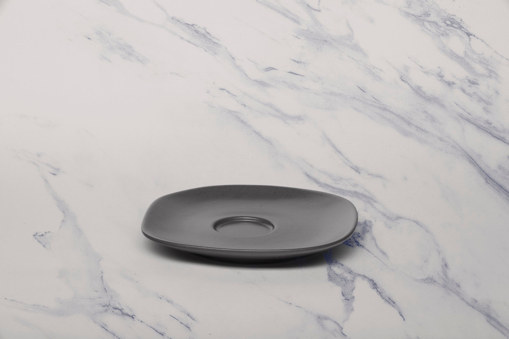 Porcelain Saucer | Uneven Shape | Set Of 12