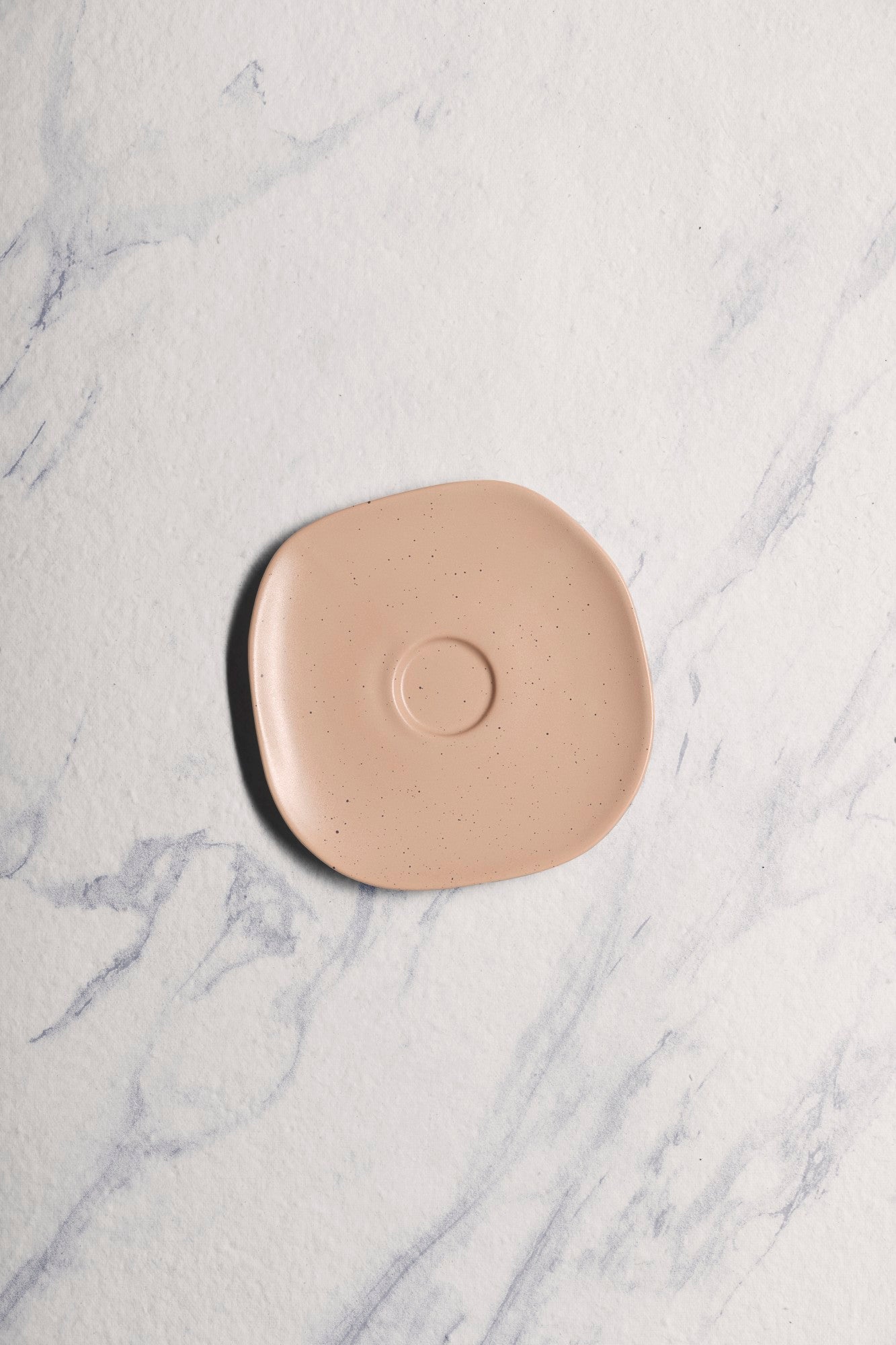 Porcelain Saucer | Uneven Shape | Set Of 12