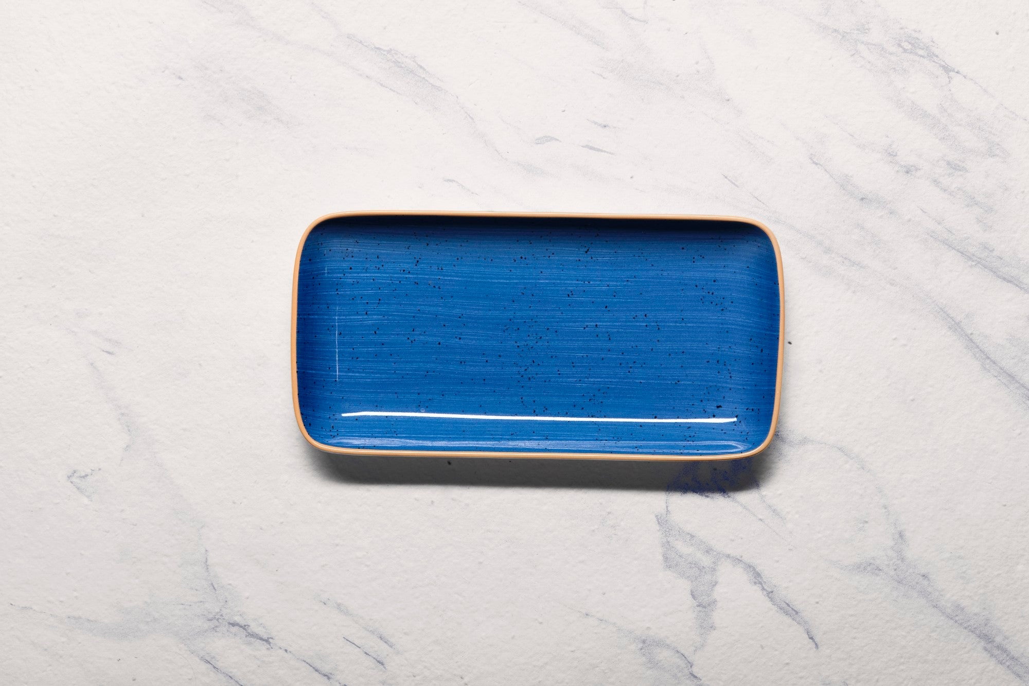 Porcelain Rectangle Plate | Set of 6