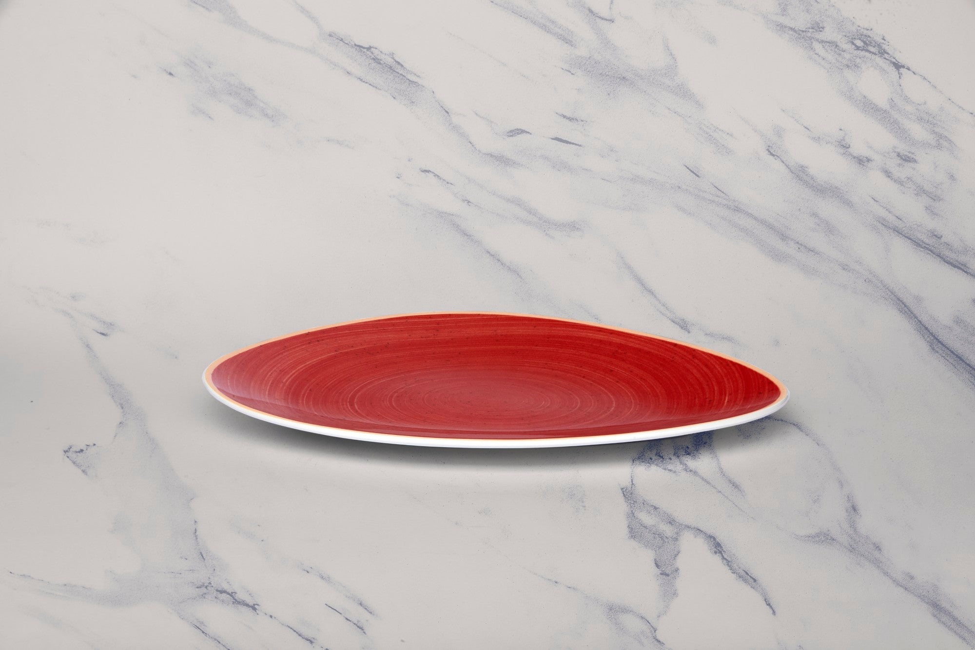 Porcelain Triangle Plate | Artistic Serveware, 11.41" | Set of 6