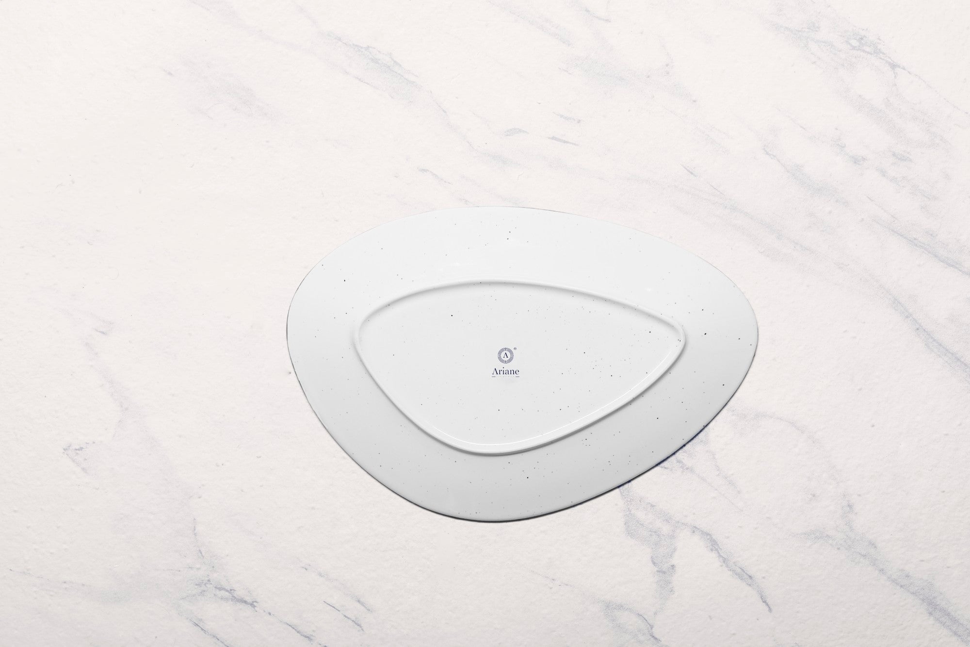 Porcelain Platter | Triangle Plate-11.4x7.5" | Set of 6
