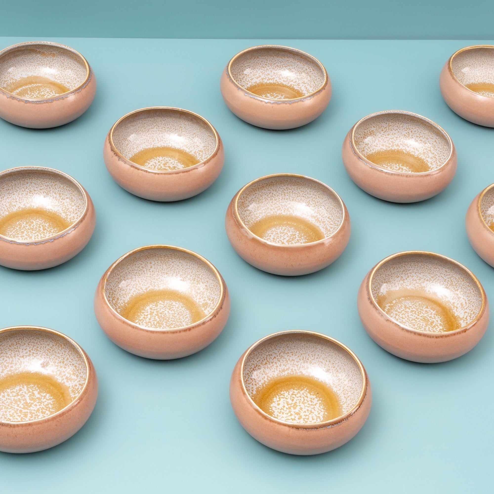Artistic Porcelain Organic Bowl | 13.5 oz, Set of 12