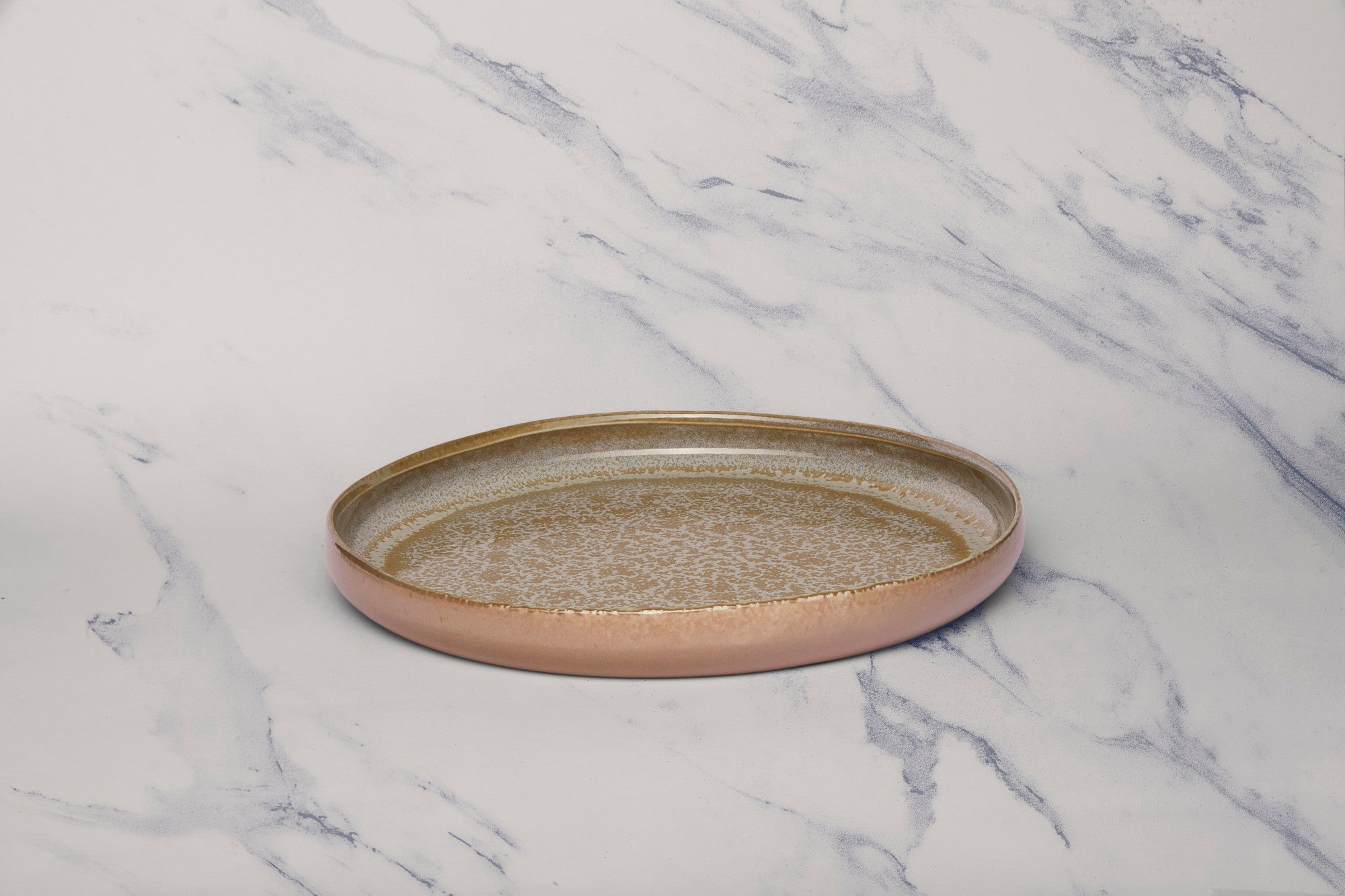 Artistic Porcelain Dinner Plate| Round Shape, Set of 4
