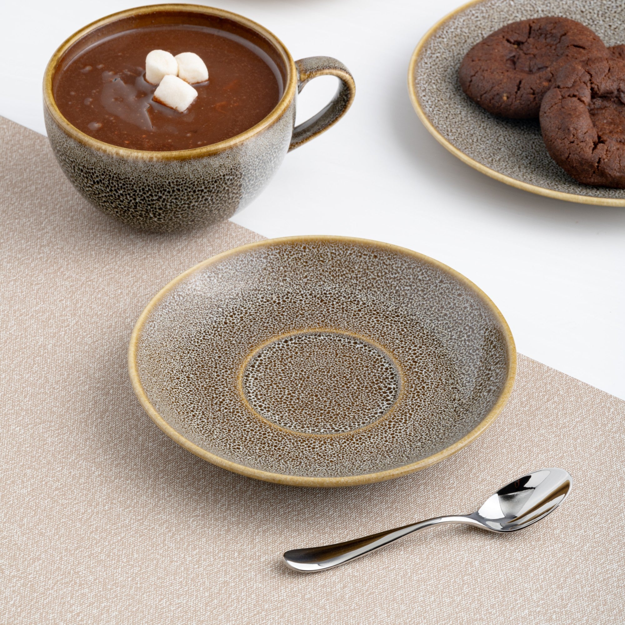 Porcelain Tea Saucer, 6" | Set of 12