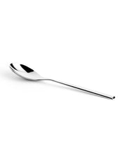 Stainless Steel Dessert Spoon Set of 12 | 7.5", Silver