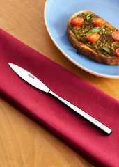 Stainless Steel Dessert Knife Set of 12, 8", Silver