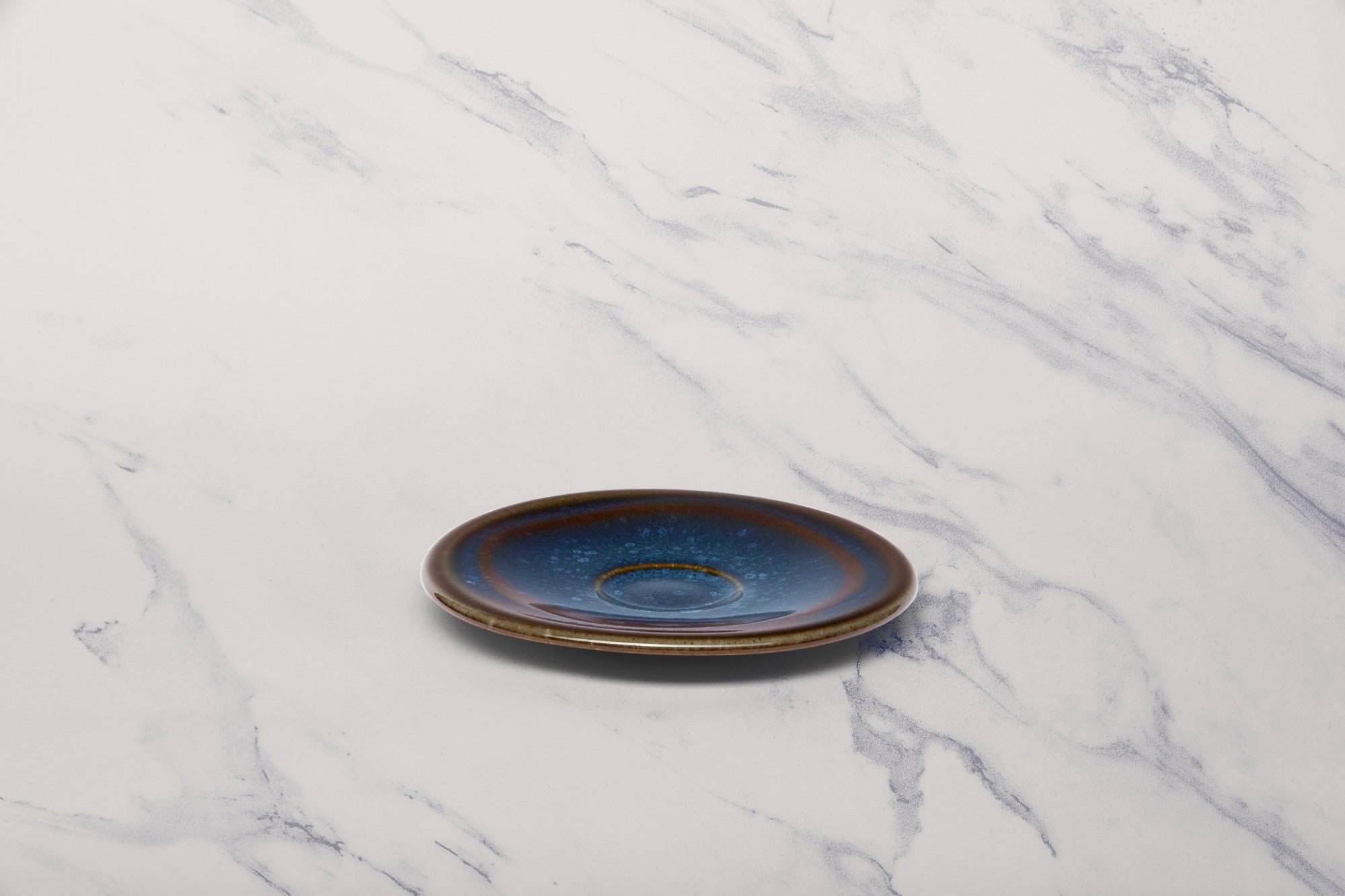 Porcelain Saucer | Splash Denim | Set of 12