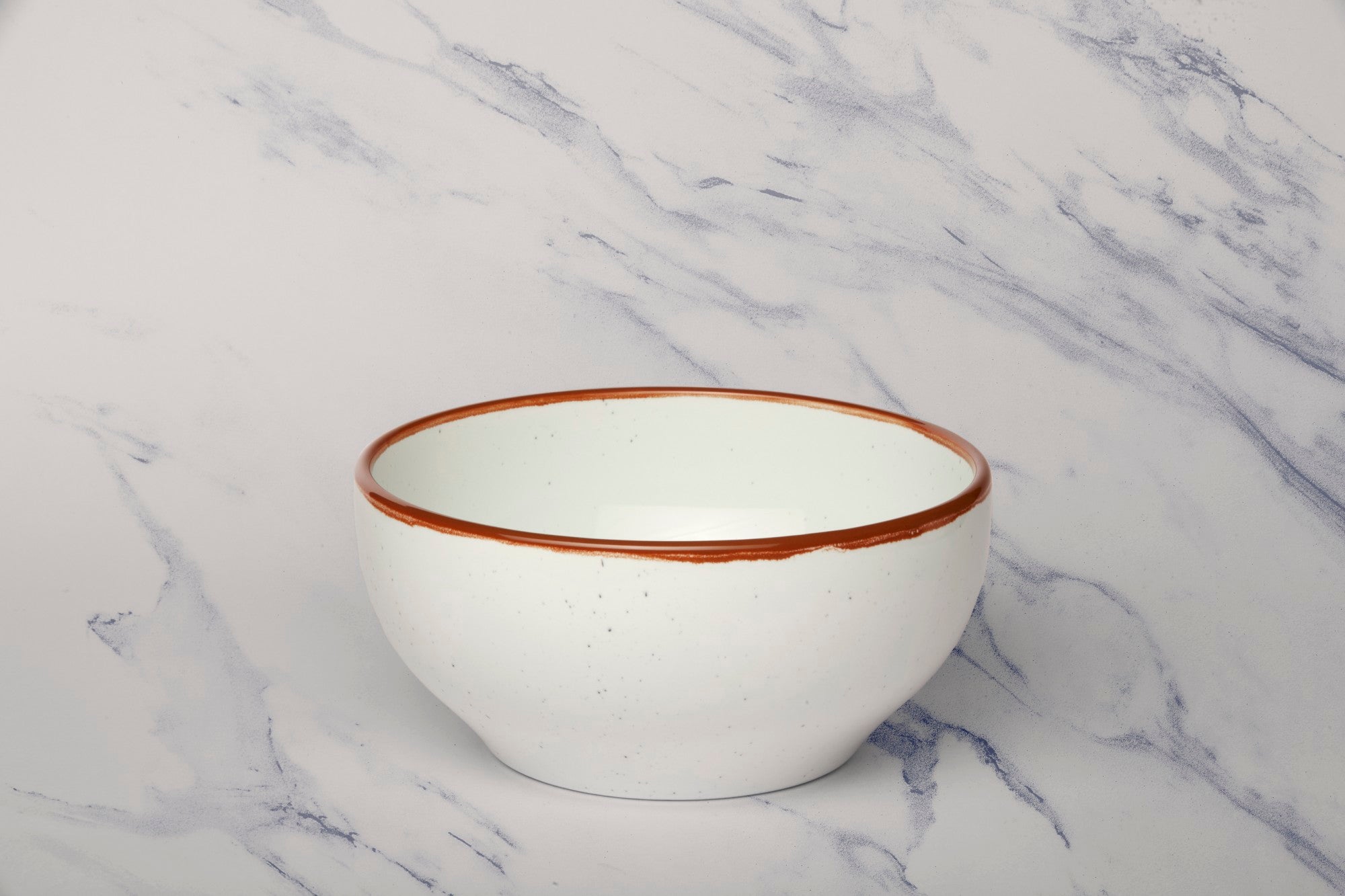 Porcelain Bowl | Modern Non Stackable Bowl-5.9", Set of 6