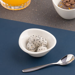 Curved  Bowl | Porcelain, 1.69oz |  Pack of 18