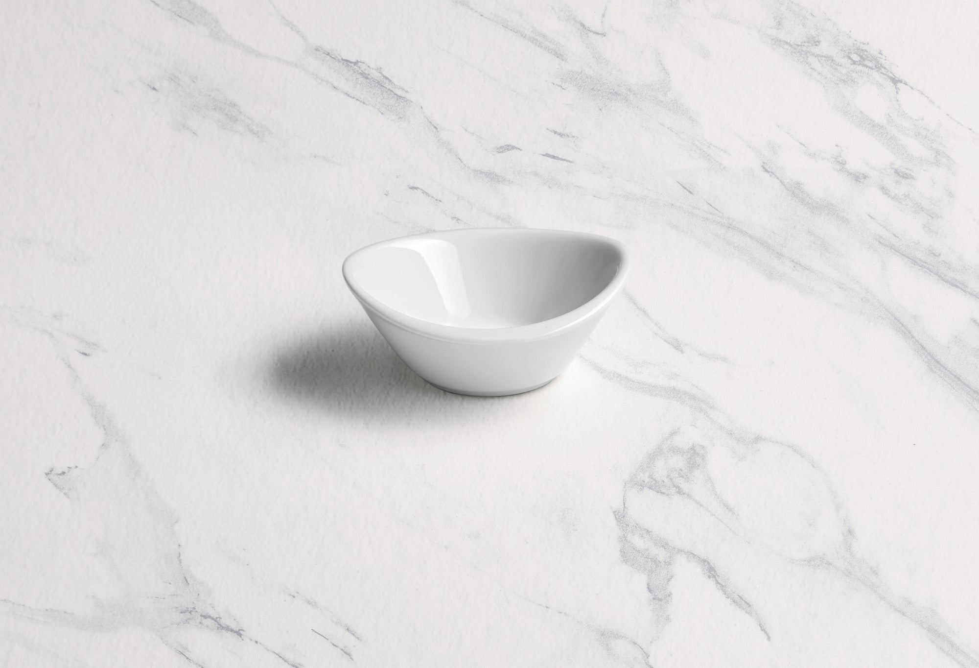 Curved  Bowl | Porcelain, 1.69oz |  Pack of 18