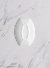 Rectangle Oval Dish | Porcelain, 4.05x2.91" | Set of 18